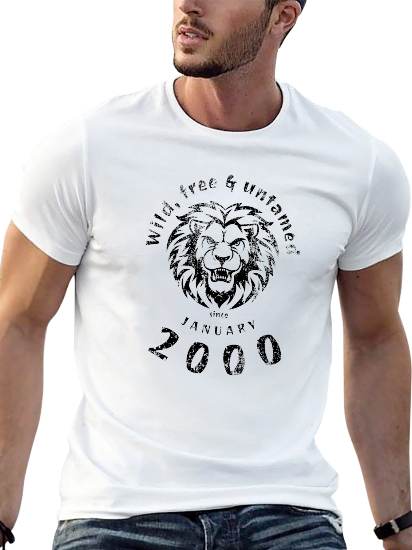 Wild & Untamed Lion Graphic Tee