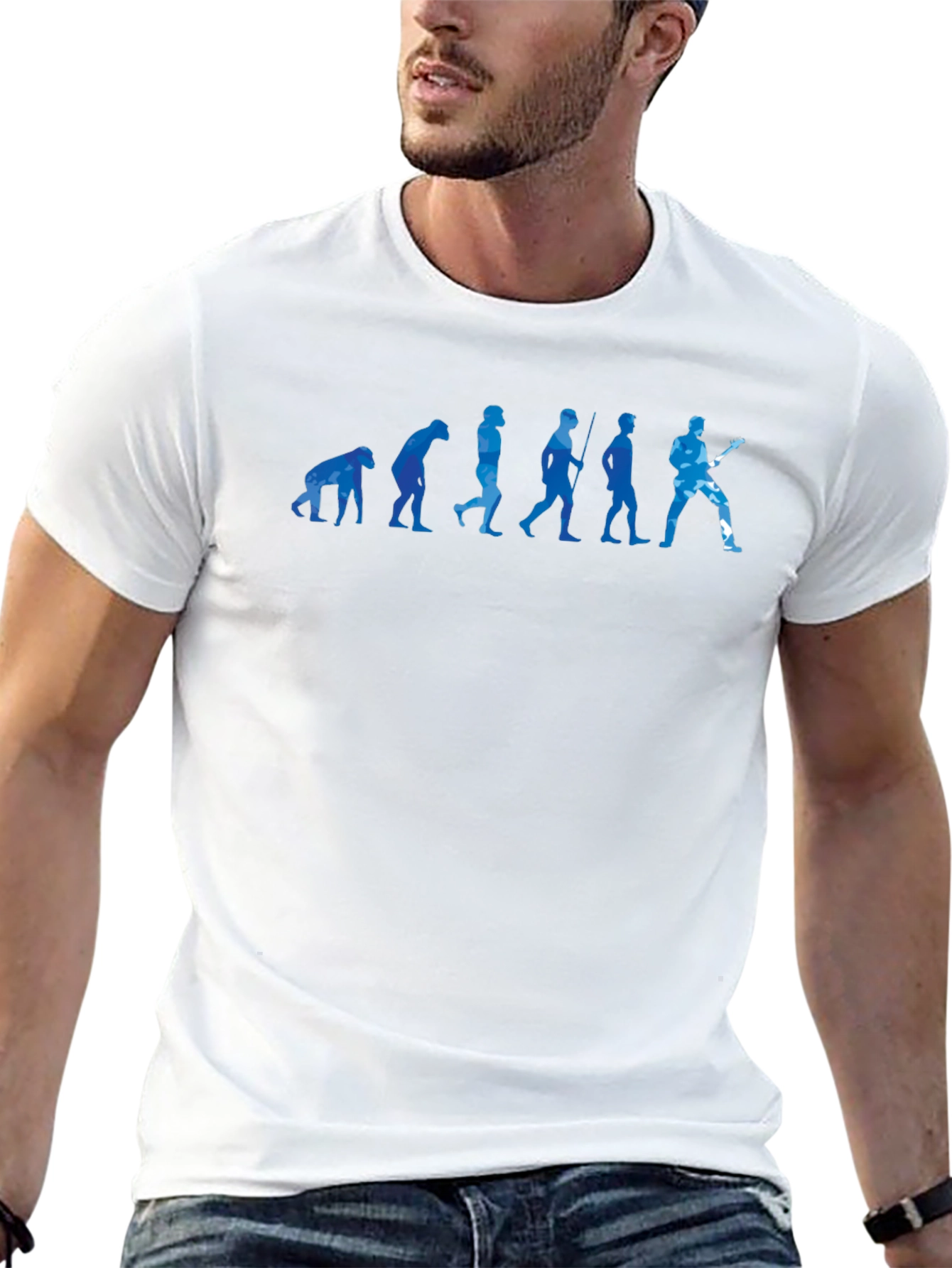 Evolution of Rock Black T-Shirt