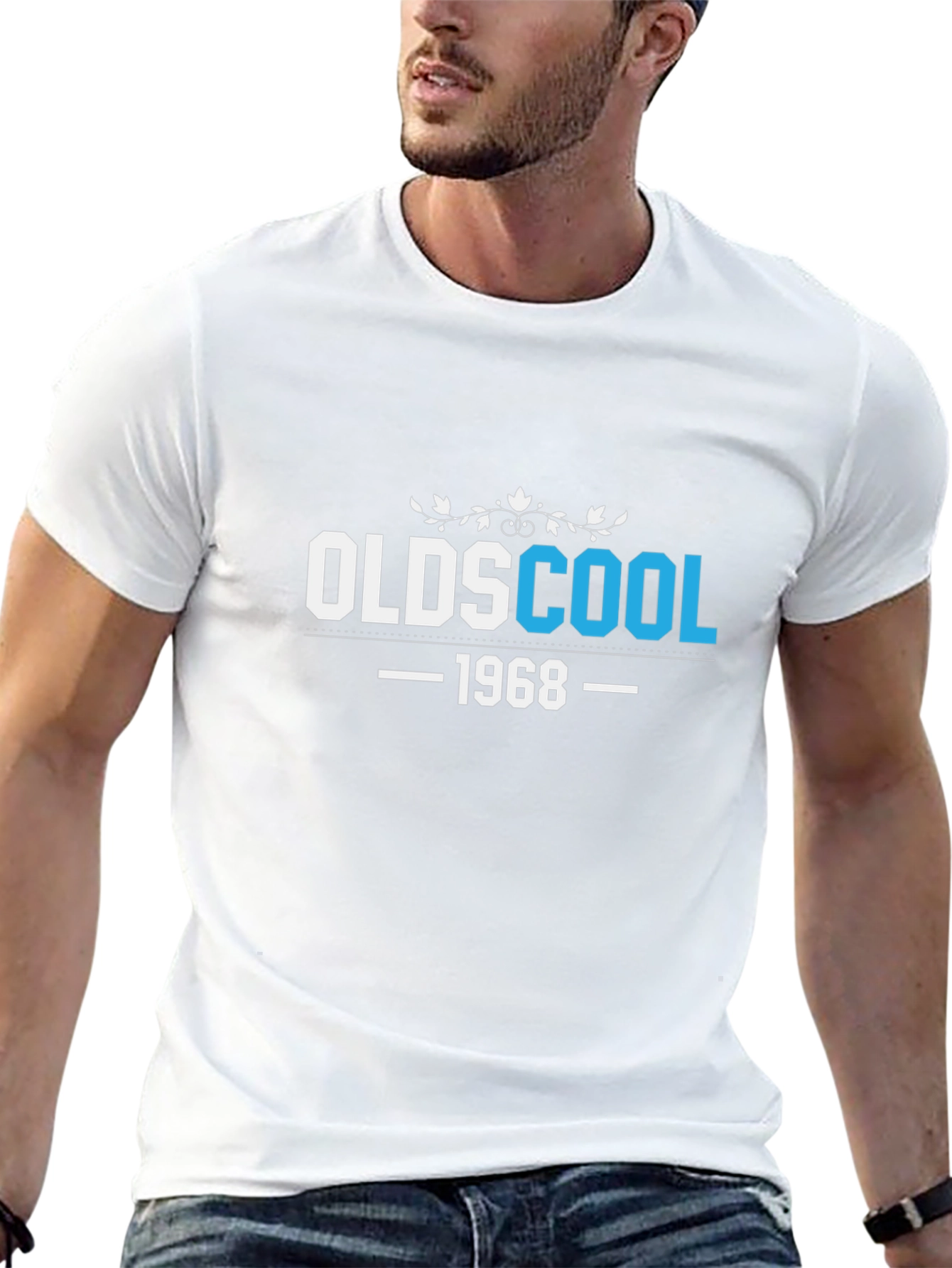 Old School 1968 Black T-Shirt