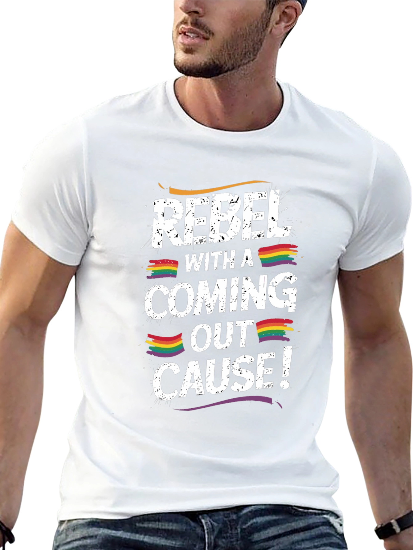 Rebel With A Coming Out Cause T-Shirt