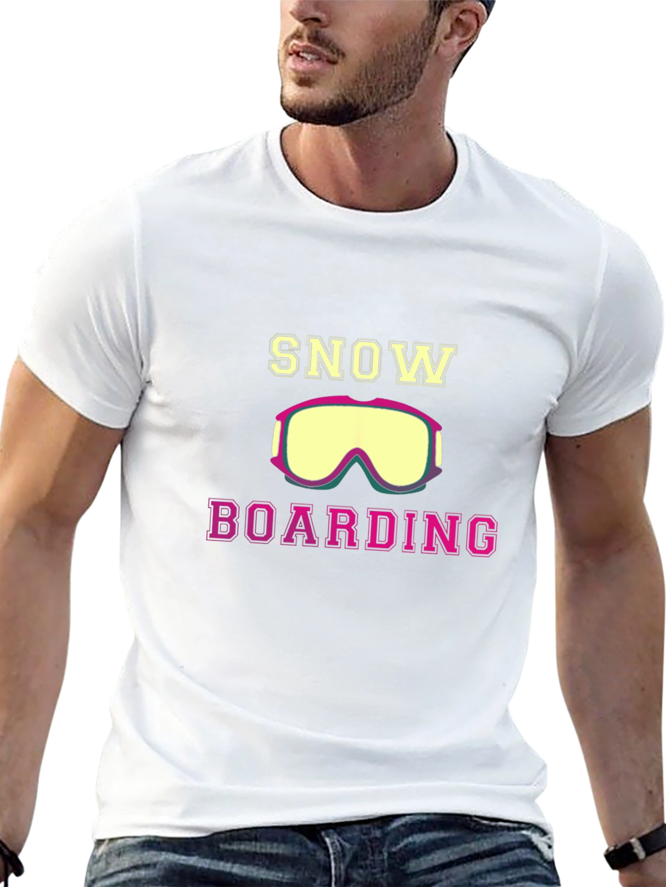 Snowboarding T-Shirt - Fun Winter Sports Graphic Tee