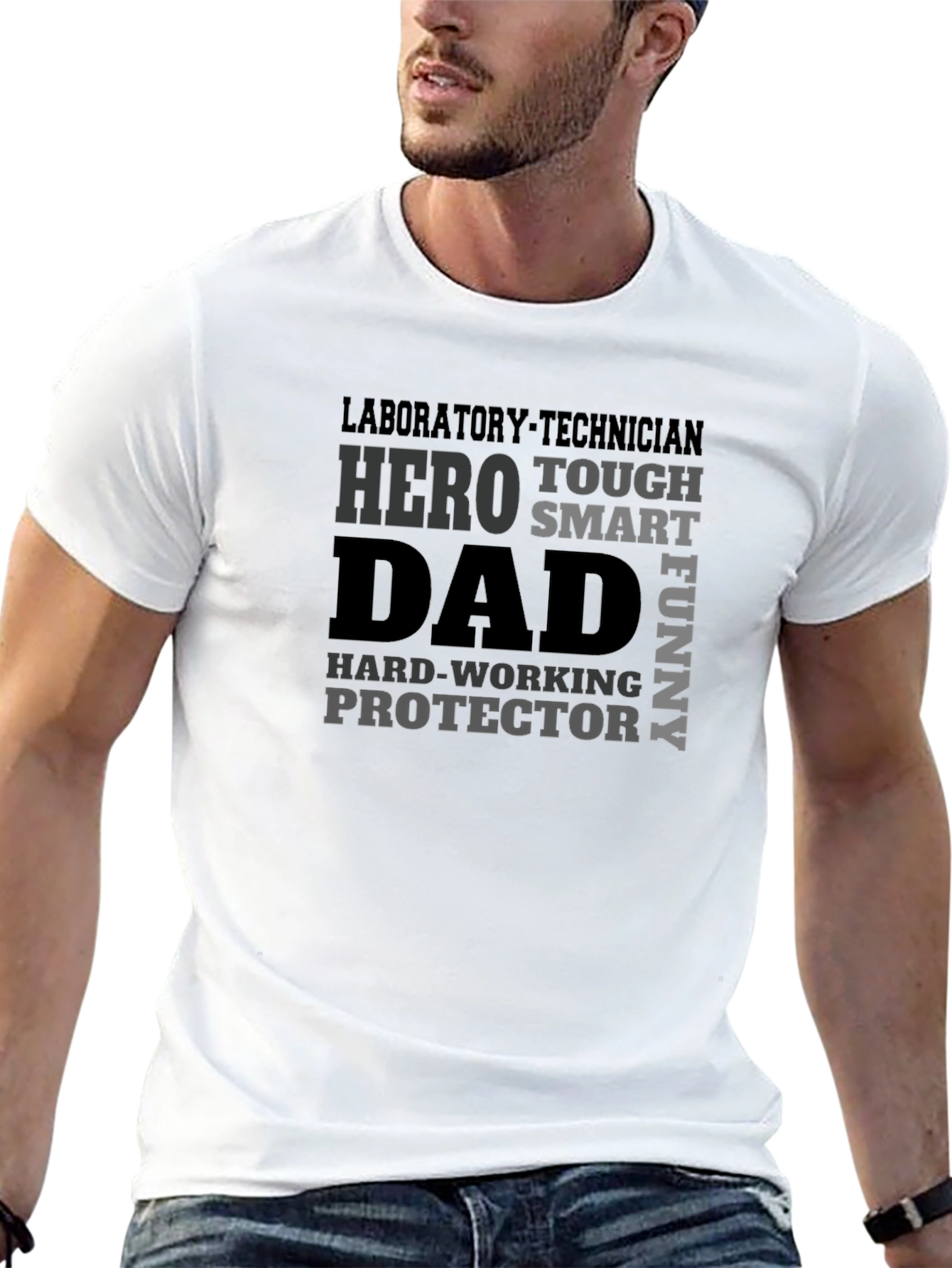 Laboratory Technician Dad T-Shirt