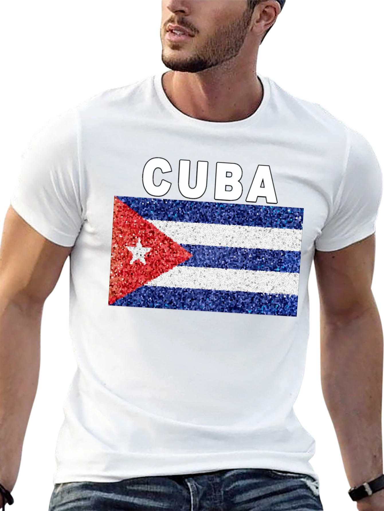 Cuba Flag T-Shirt - Patriotic Cuban Pride