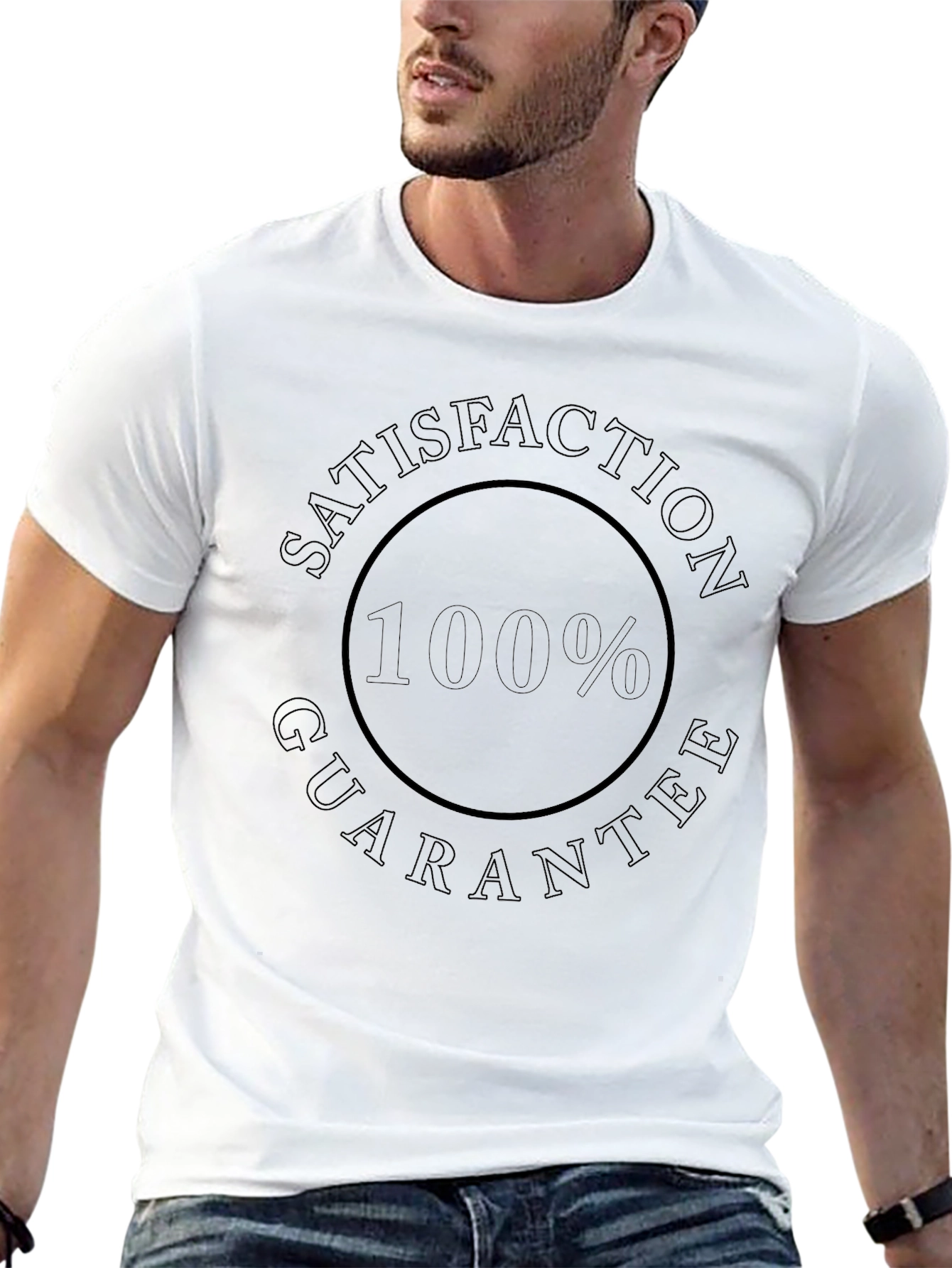 Satisfaction Guaranteed Black T-Shirt