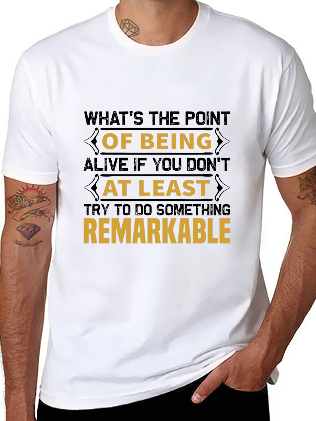 Remarkable T-Shirt: Inspiring Graphic Tee