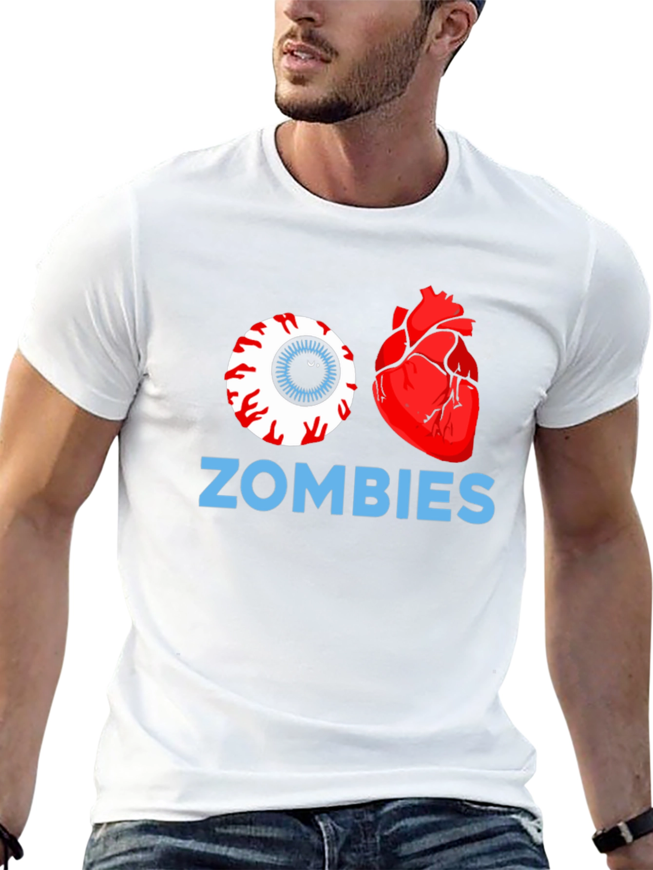 Eye Heart Zombies Graphic Tee