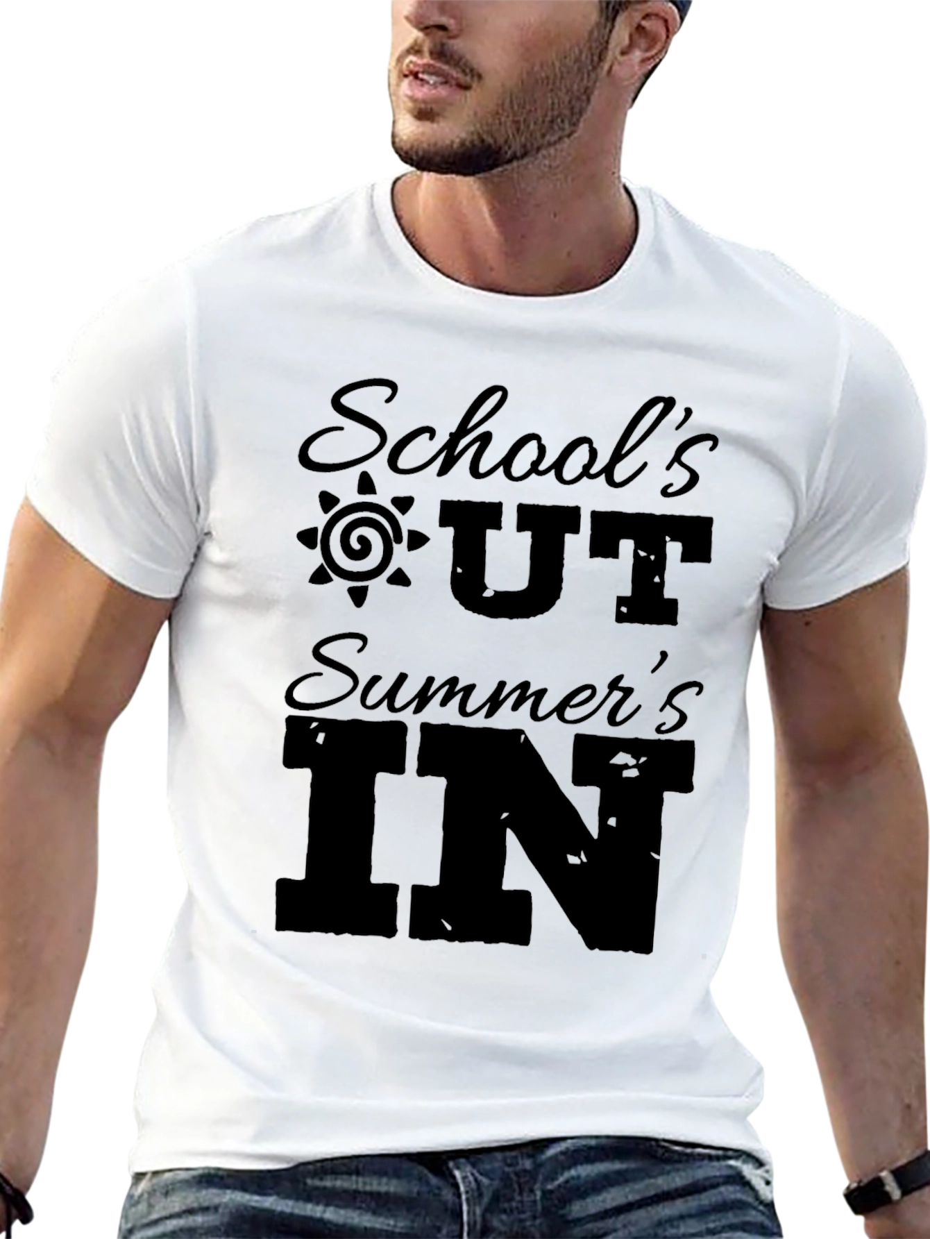 Schools Out Summers In Graphic T-Shirt