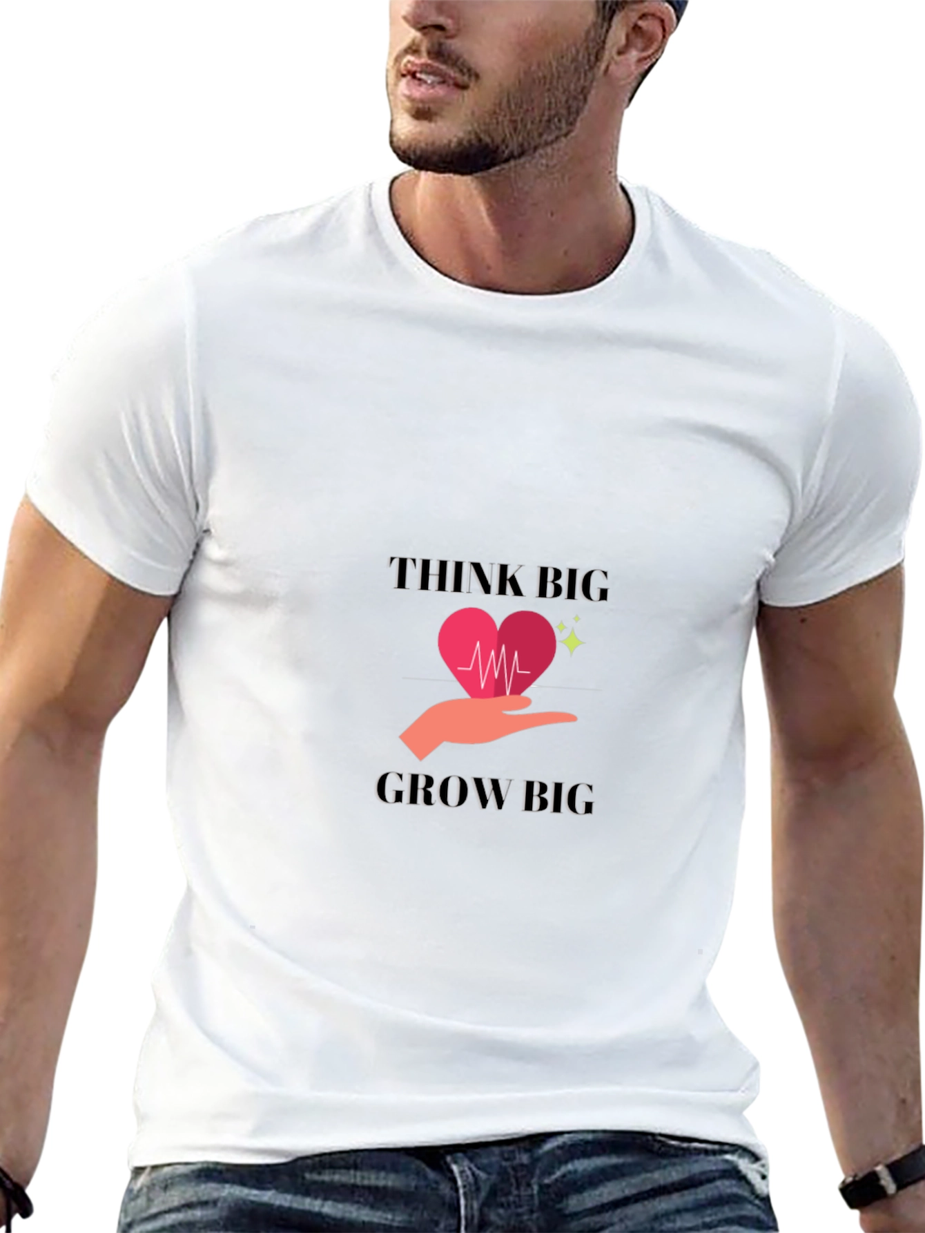 Think Big Grow Big Graphic Tee