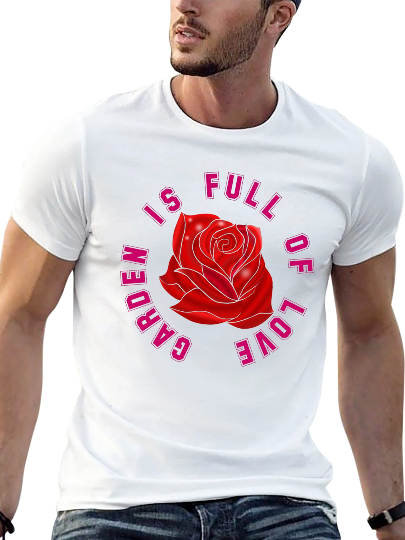 Rose Garden of Love Graphic T-Shirt