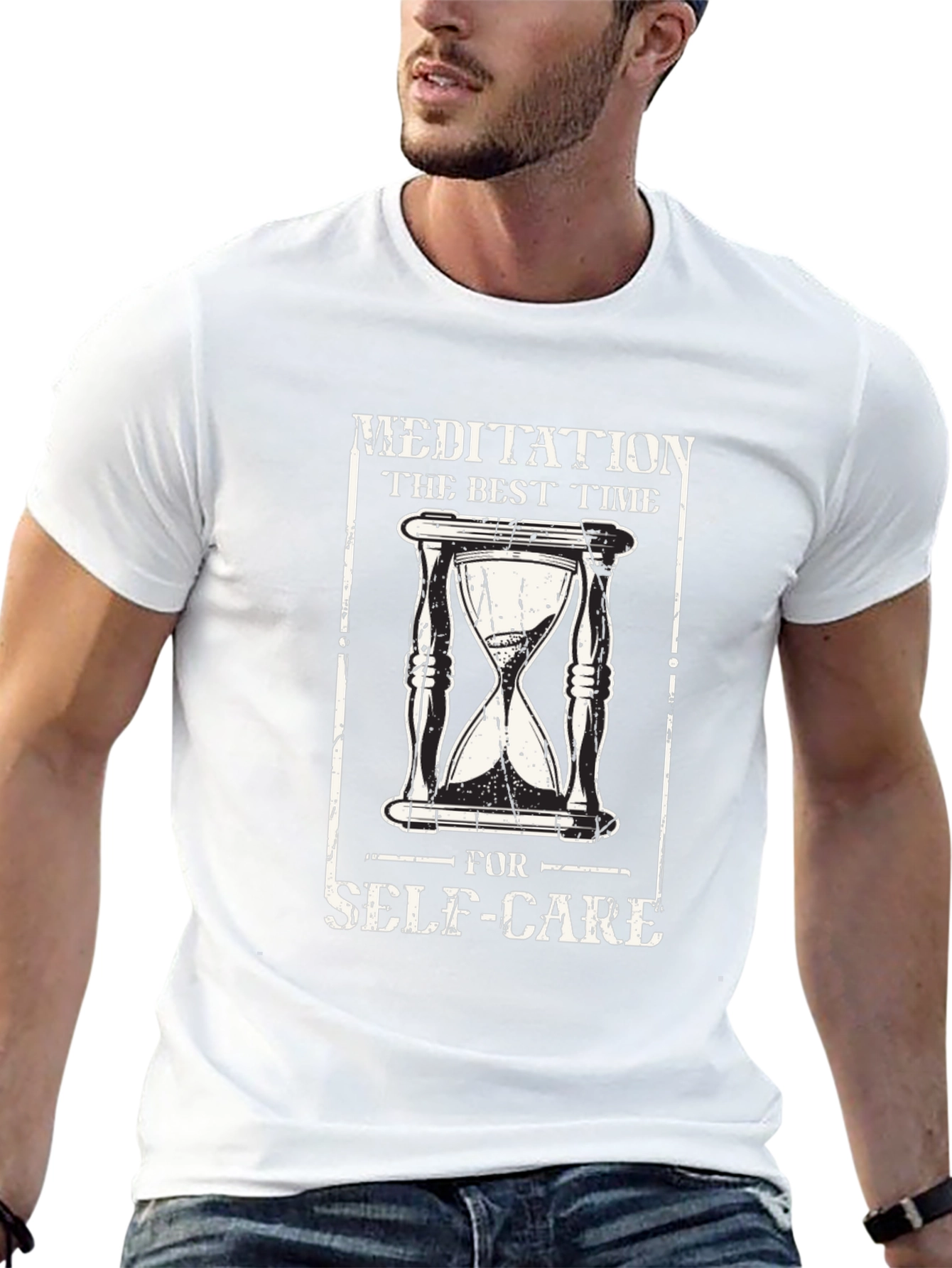 Meditation Self-Care Graphic Tee