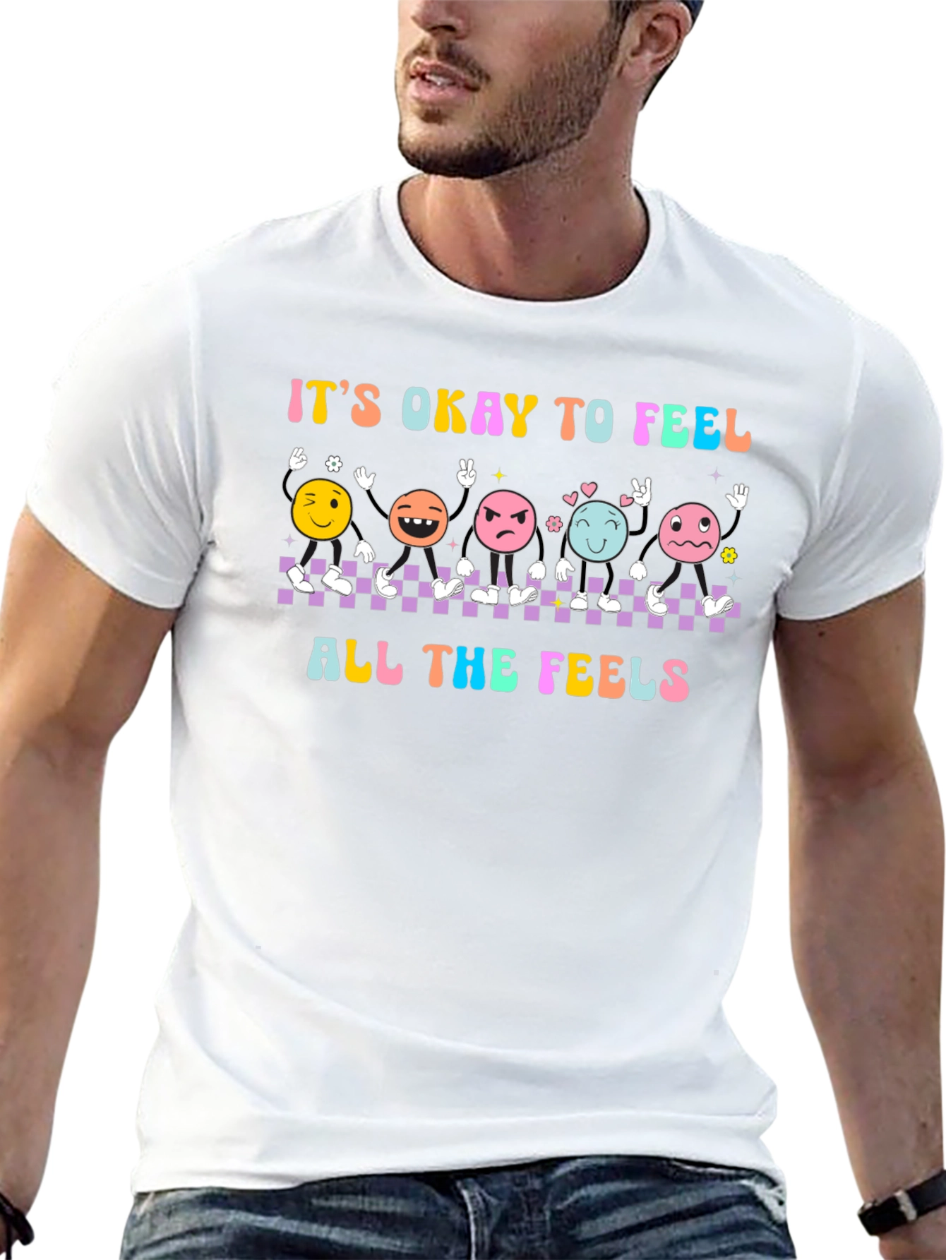 Its Okay to Feel All The Feels Graphic T-Shirt