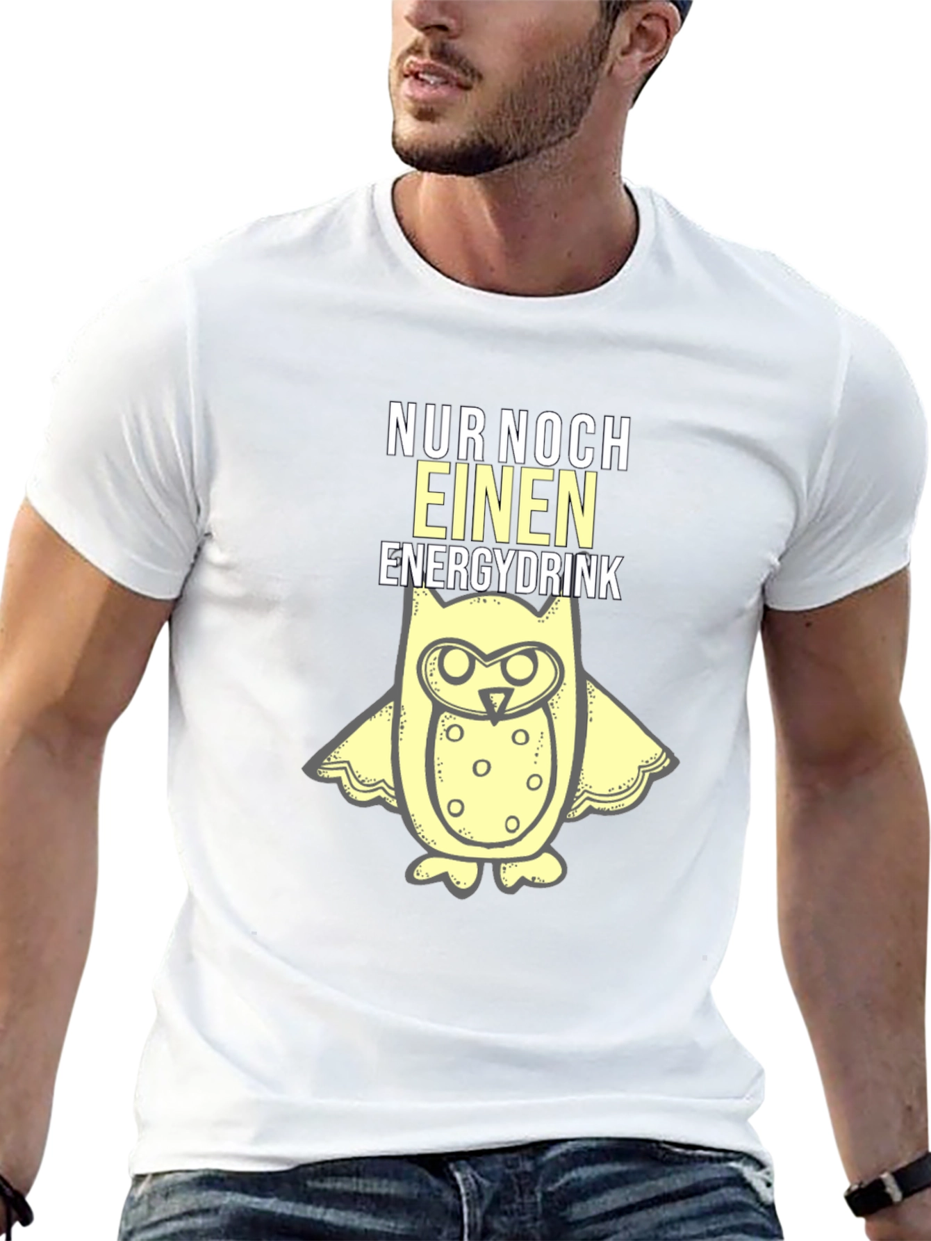 Funny German Energy Drink Owl T-Shirt