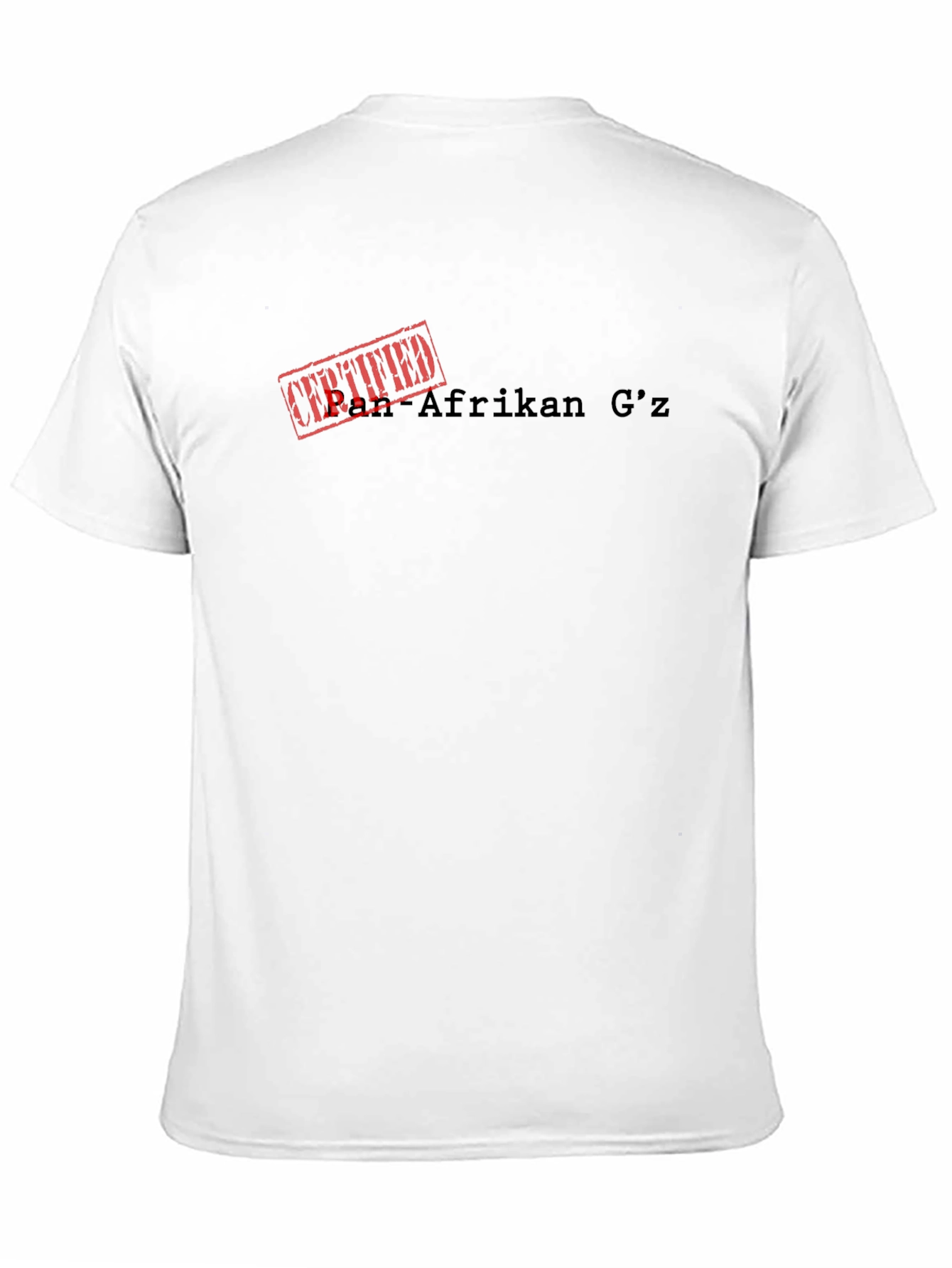 Certified Afrikan Gz Graphic T-Shirt