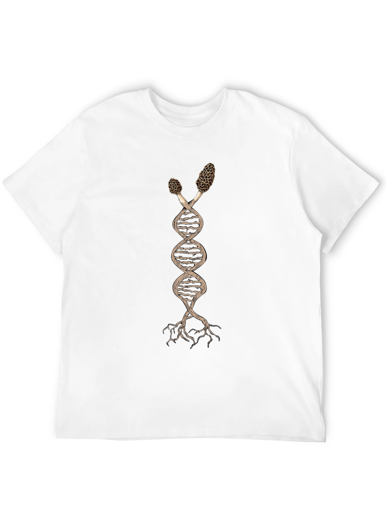 Mushroom DNA T-Shirt - Unique Graphic Tee