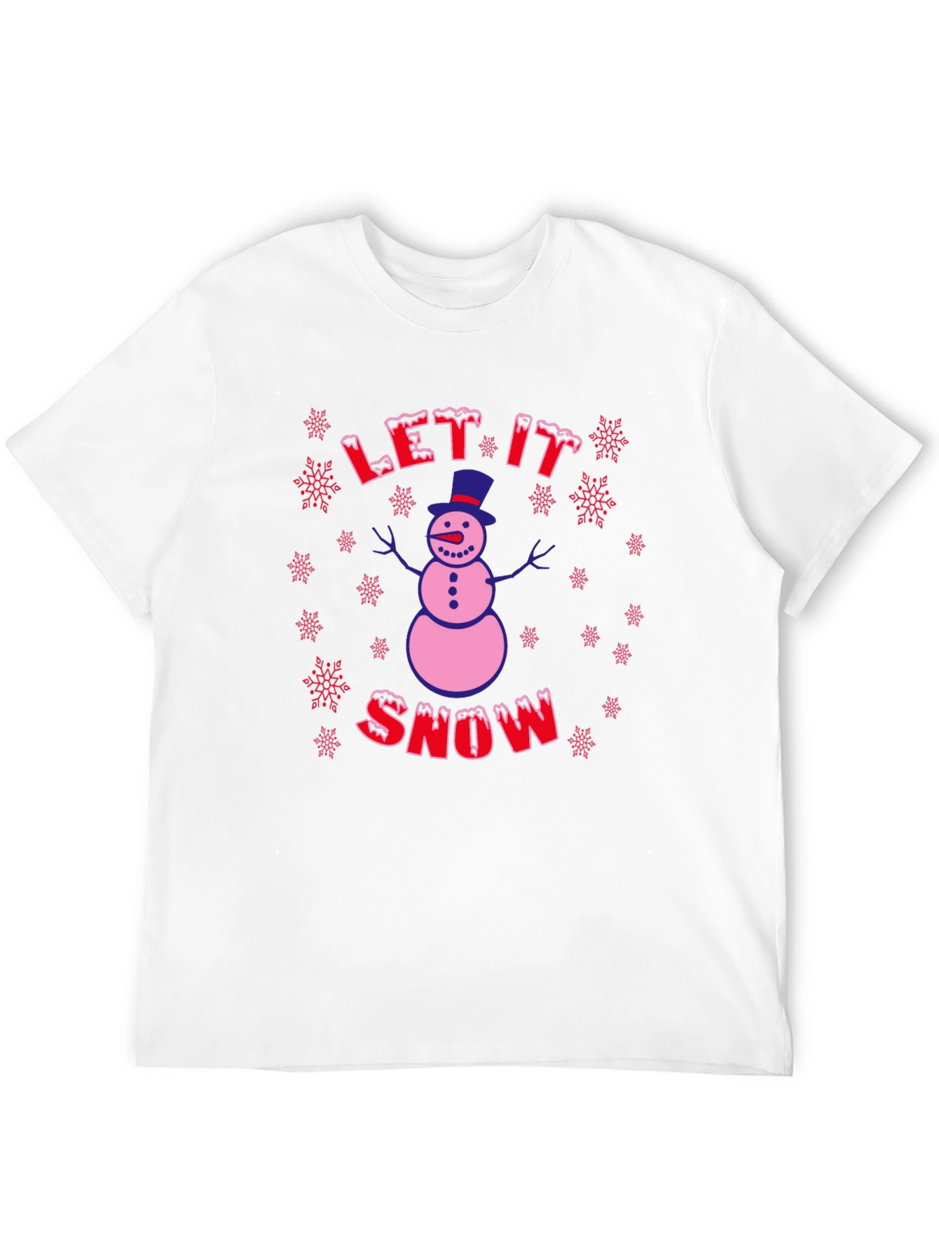 Festive Snowman Graphic Tee