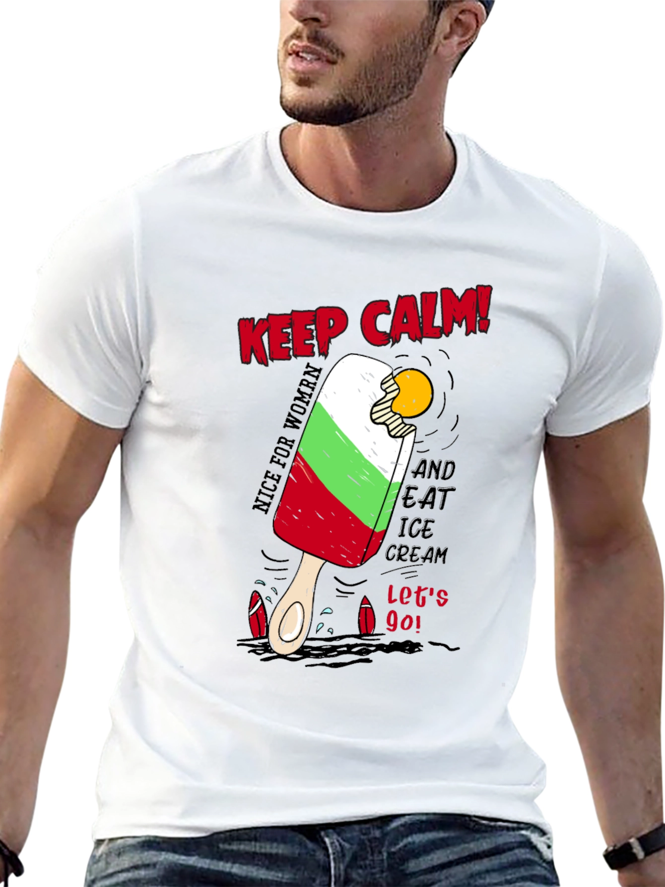 Keep Calm Ice Cream T-Shirt