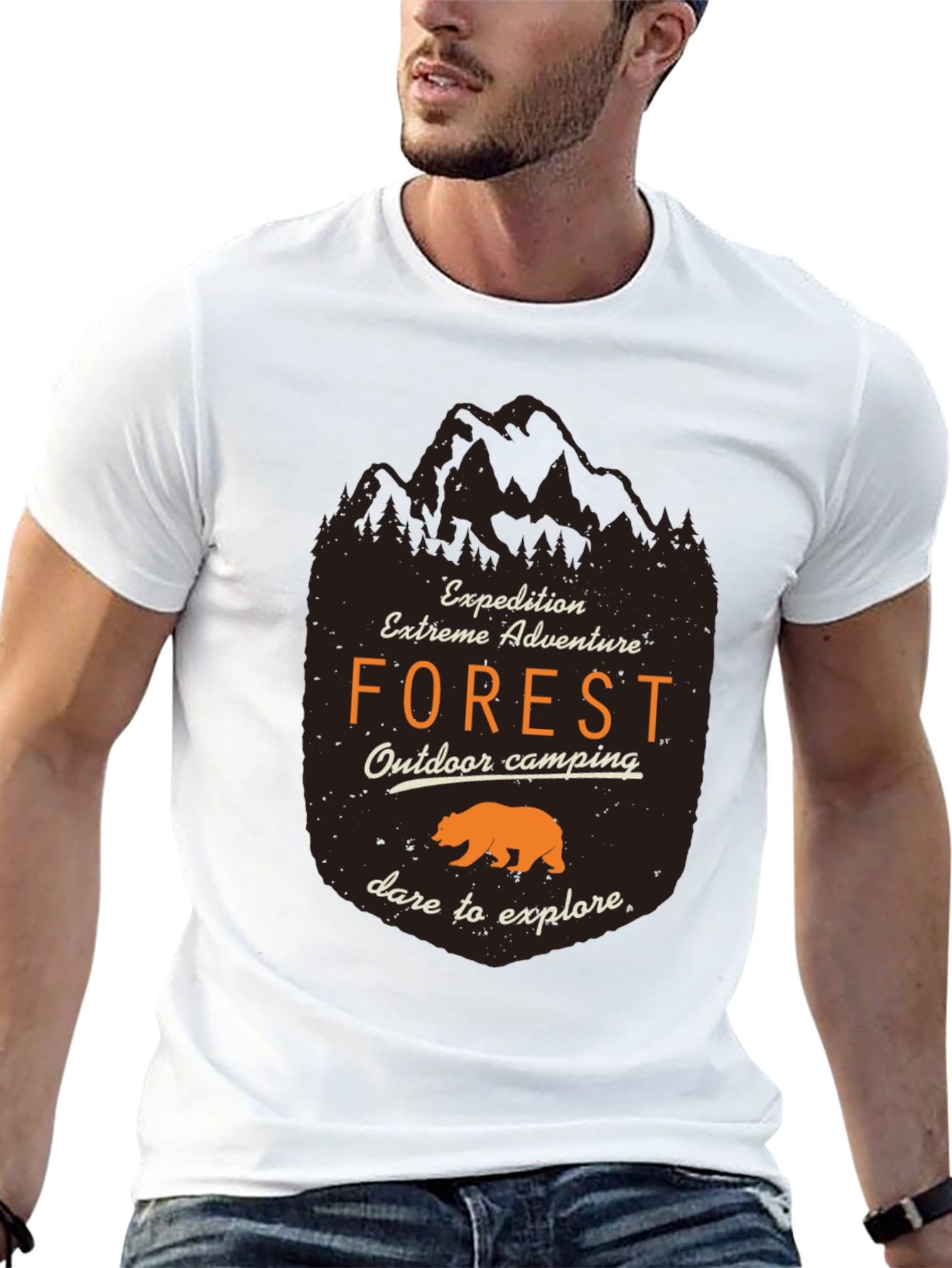 Forest Adventure Graphic Tee - Outdoor Camping