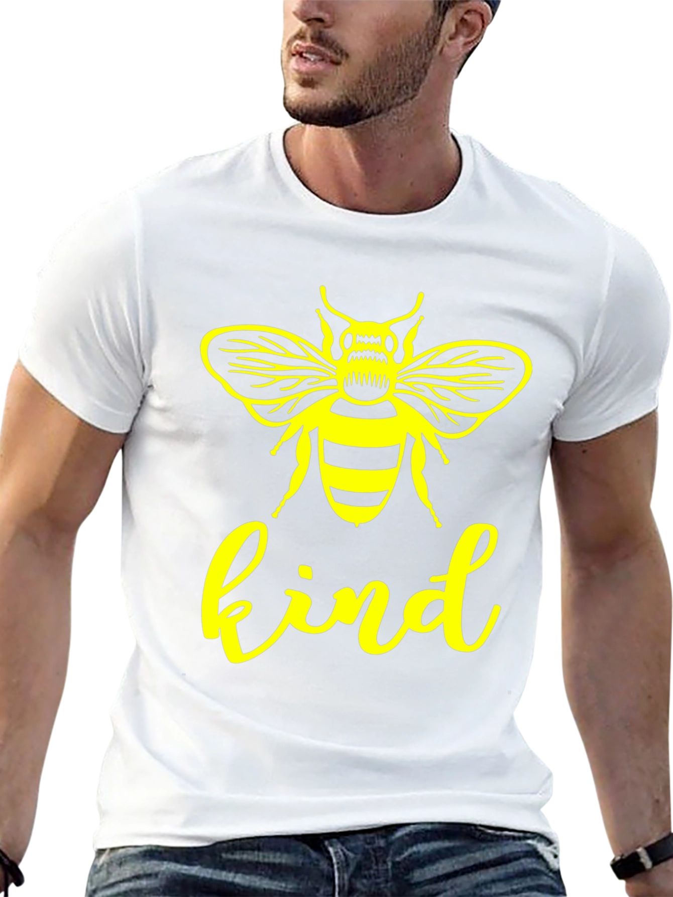Bee Kind Graphic Tee - Stylish Comfort