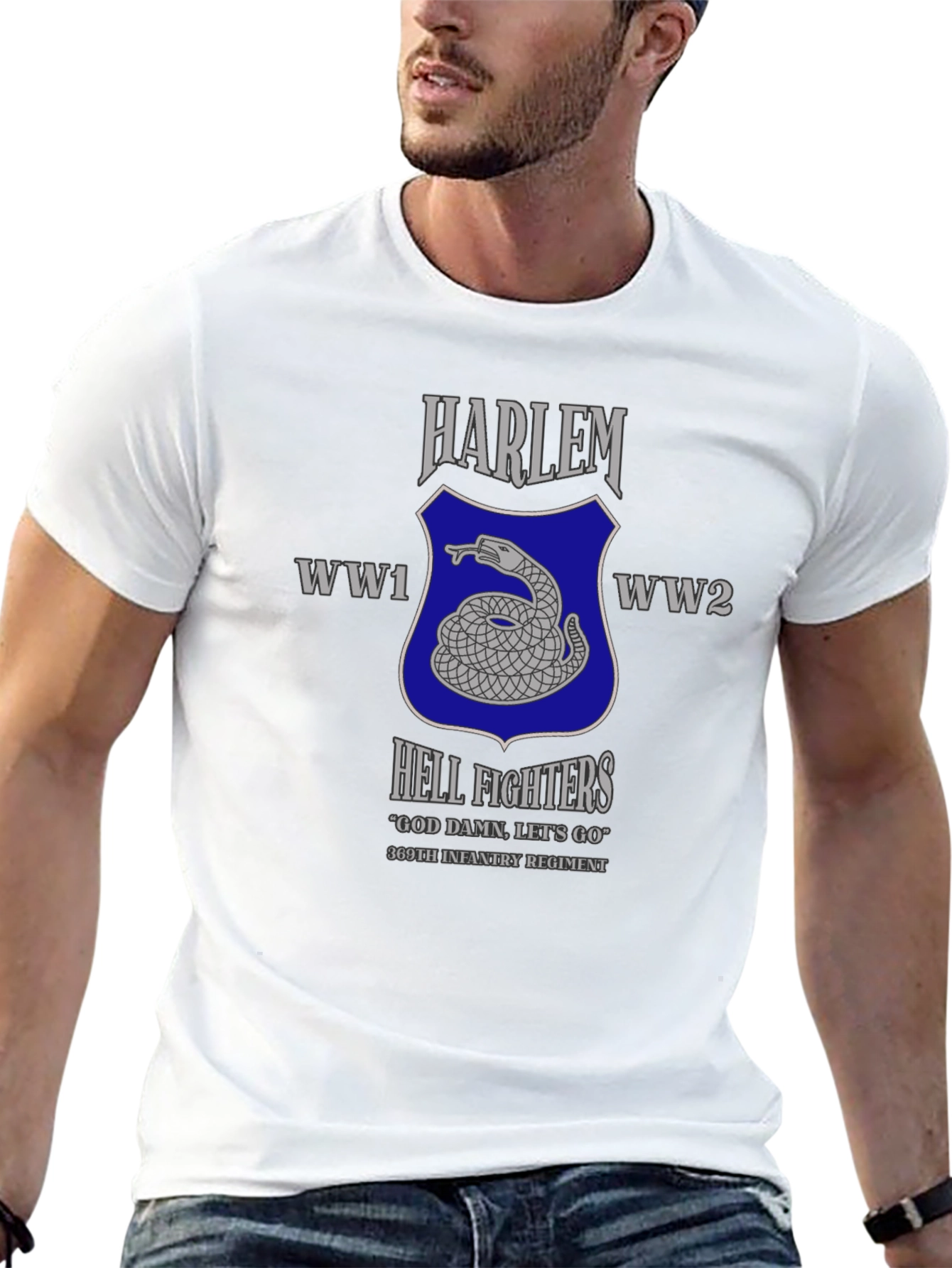Harlem Hellfighters WWII T-Shirt - 369th Infantry