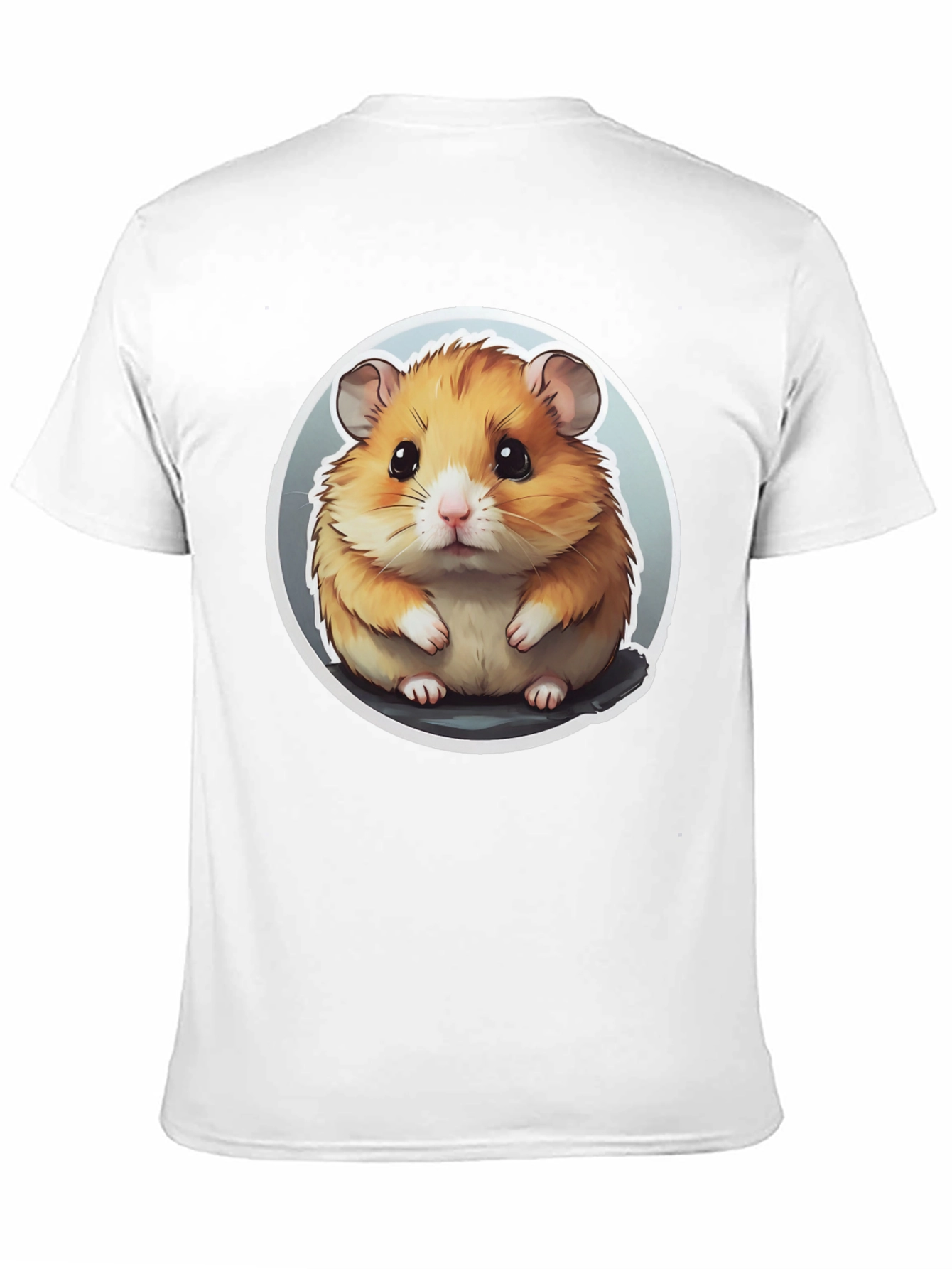 Cute Hamster Graphic Tee - Soft Cotton