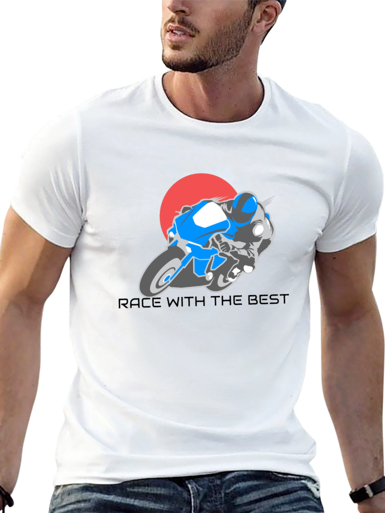 Race With The Best Graphic T-Shirt