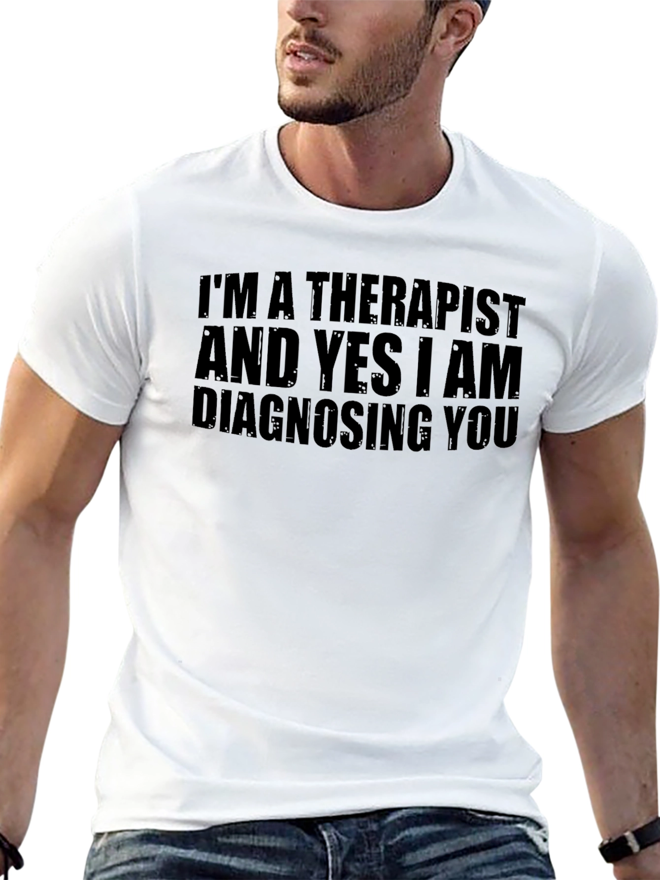 Therapist Humor T-Shirt - Diagnosing You