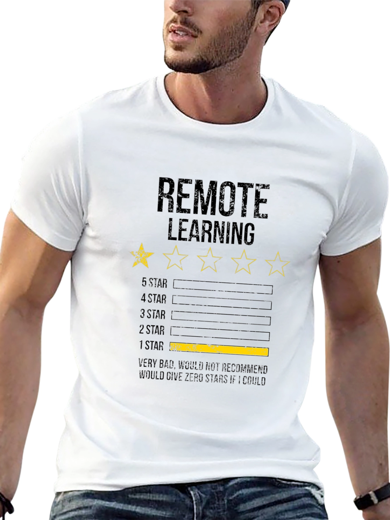 Remote Learning One Star T-Shirt
