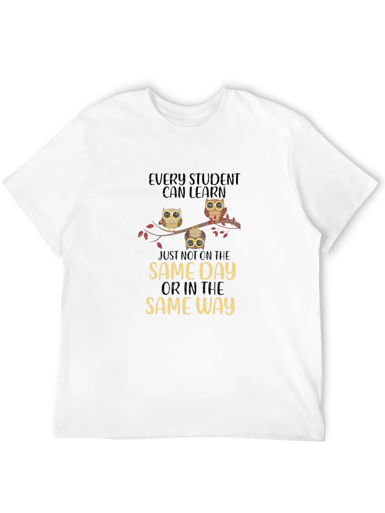 Every Student Can Learn Owl T-Shirt