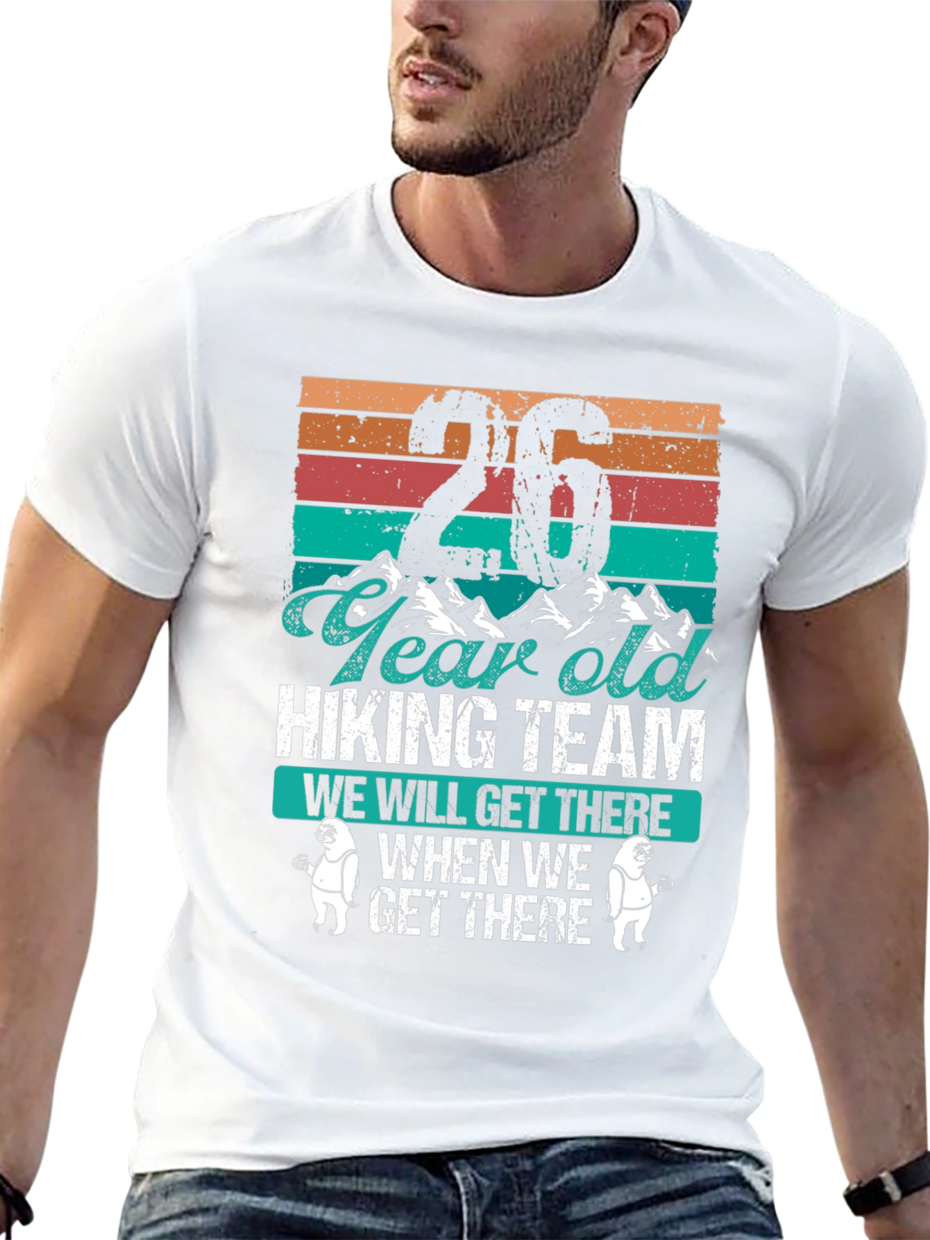 26 Year Old Hiking Team T-Shirt
