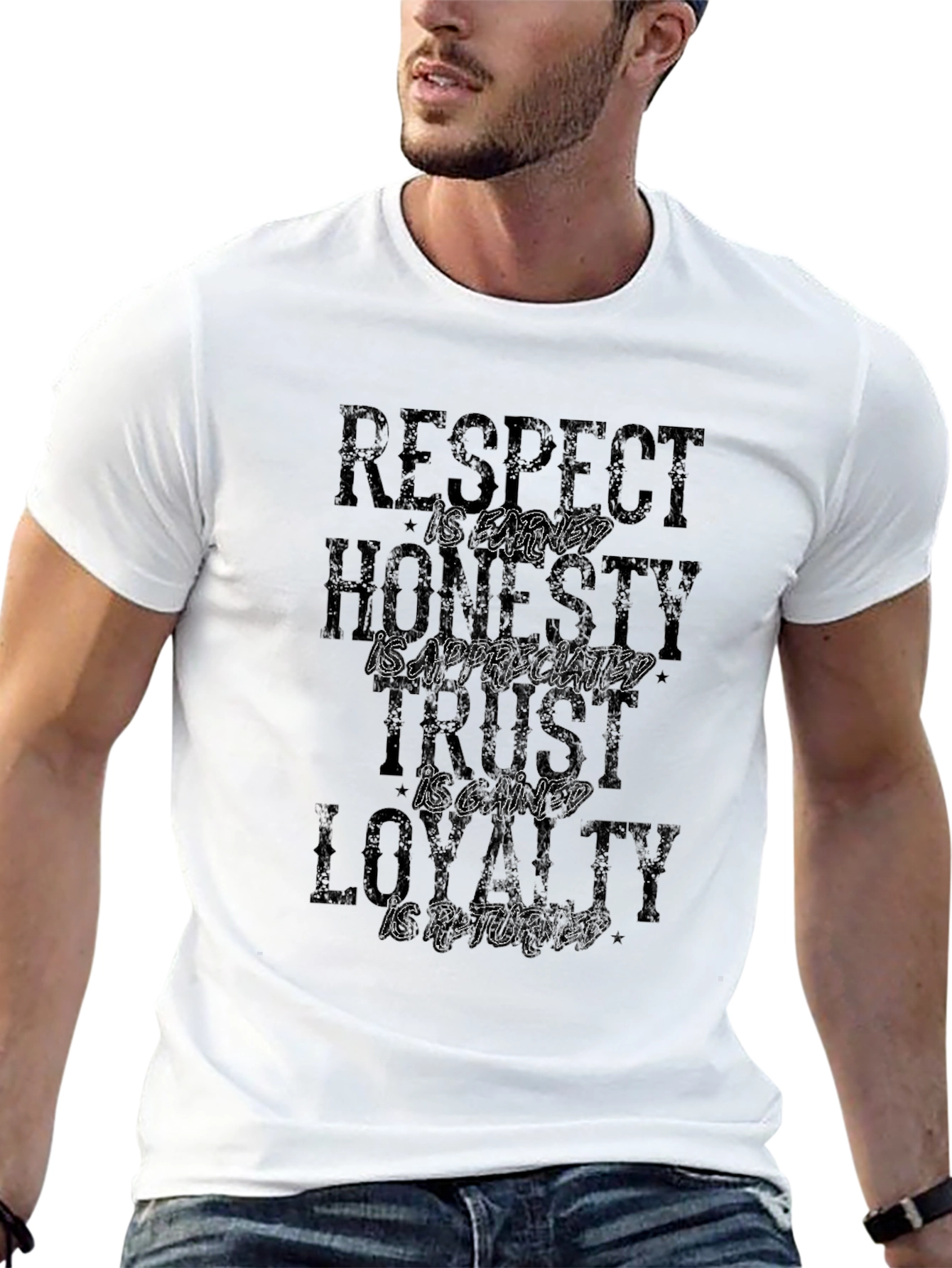 Respect Honesty Trust Loyalty Graphic Tee
