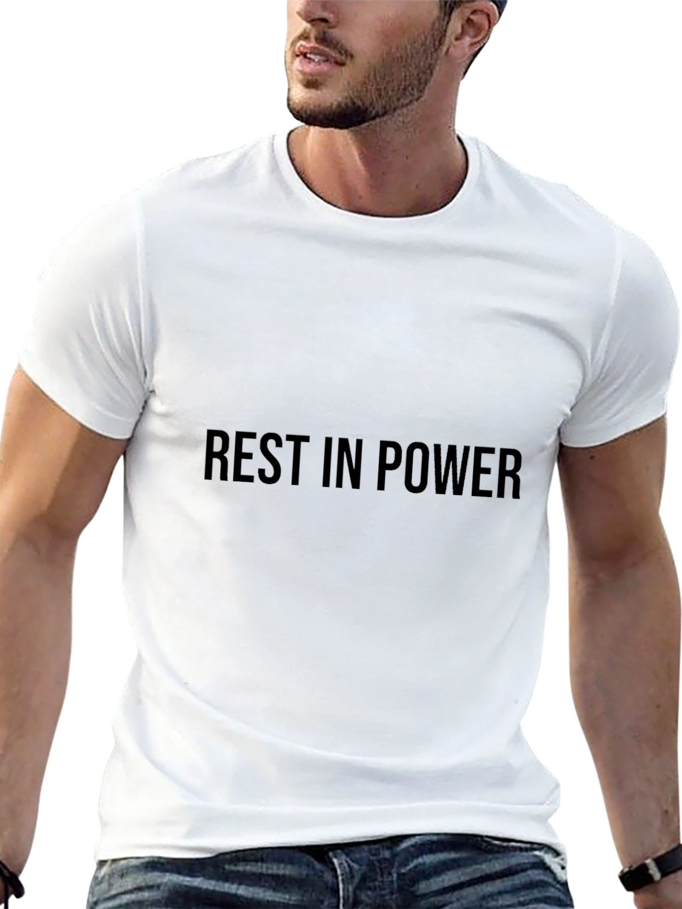 Rest in Power Graphic Tee - Black