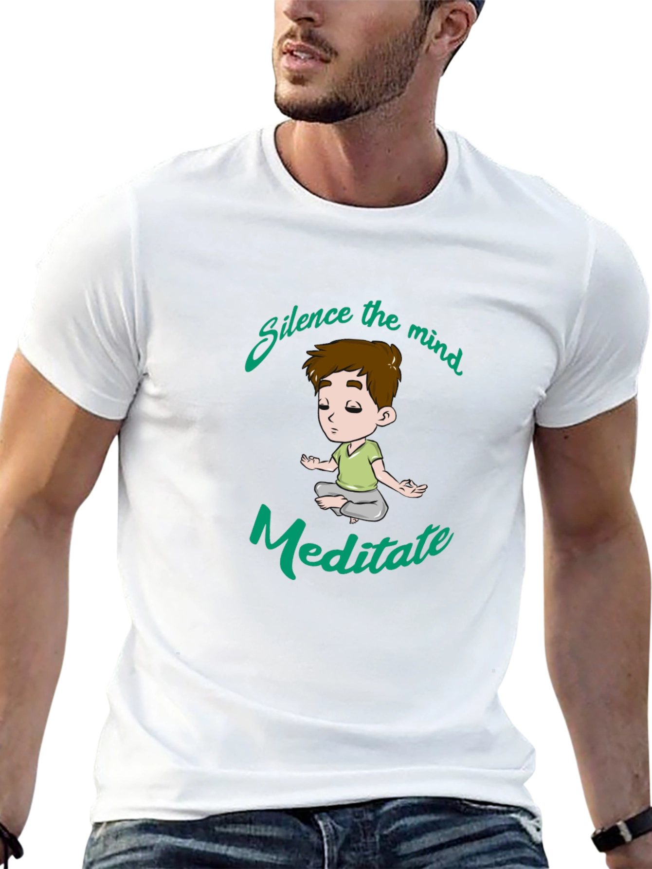 Silence the Mind Meditate T-Shirt