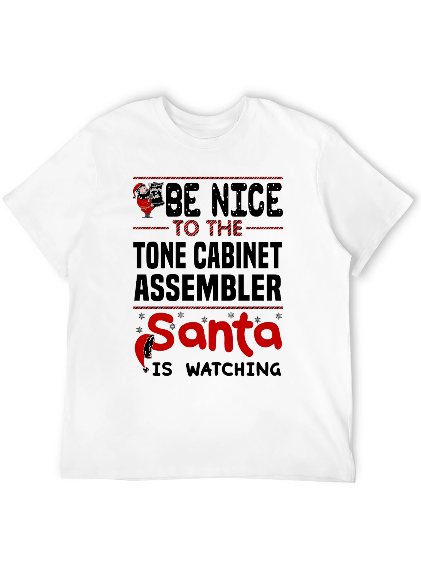 Tone Cabinet Assembler Christmas T-Shirt
