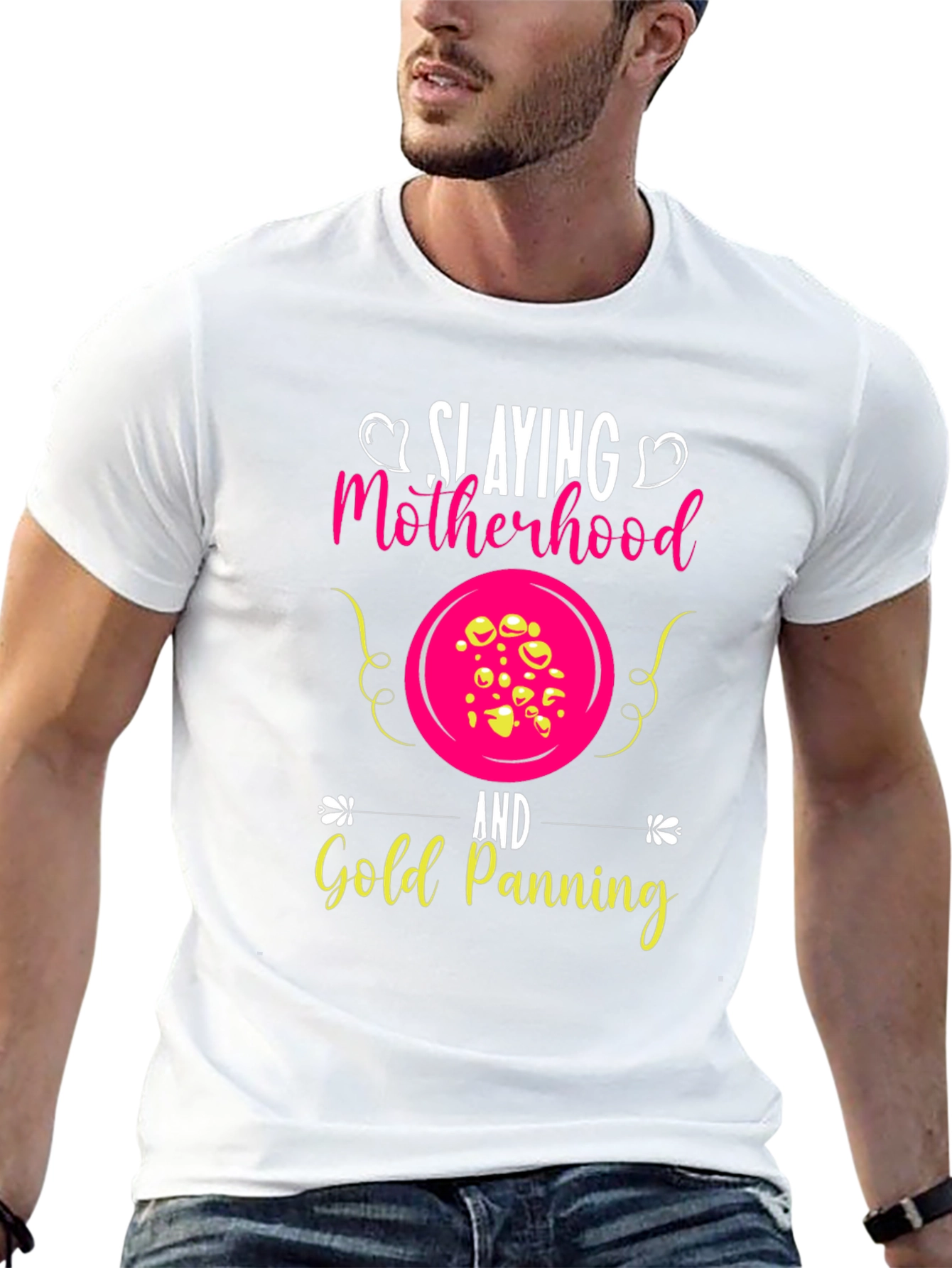 Slaying Motherhood & Gold Panning T-Shirt