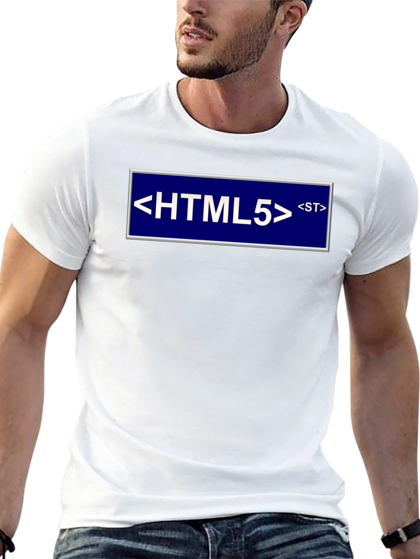 HTML5 Developer Black T-Shirt - Coding Tee