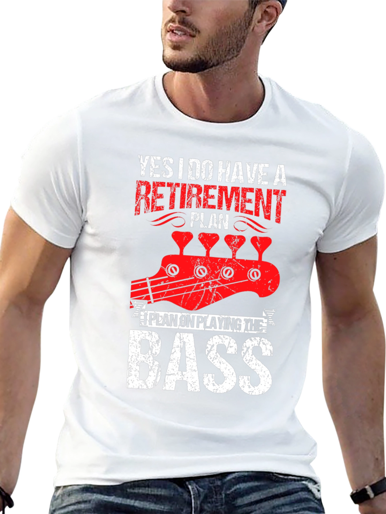 Bass Guitar Retirement Plan T-Shirt