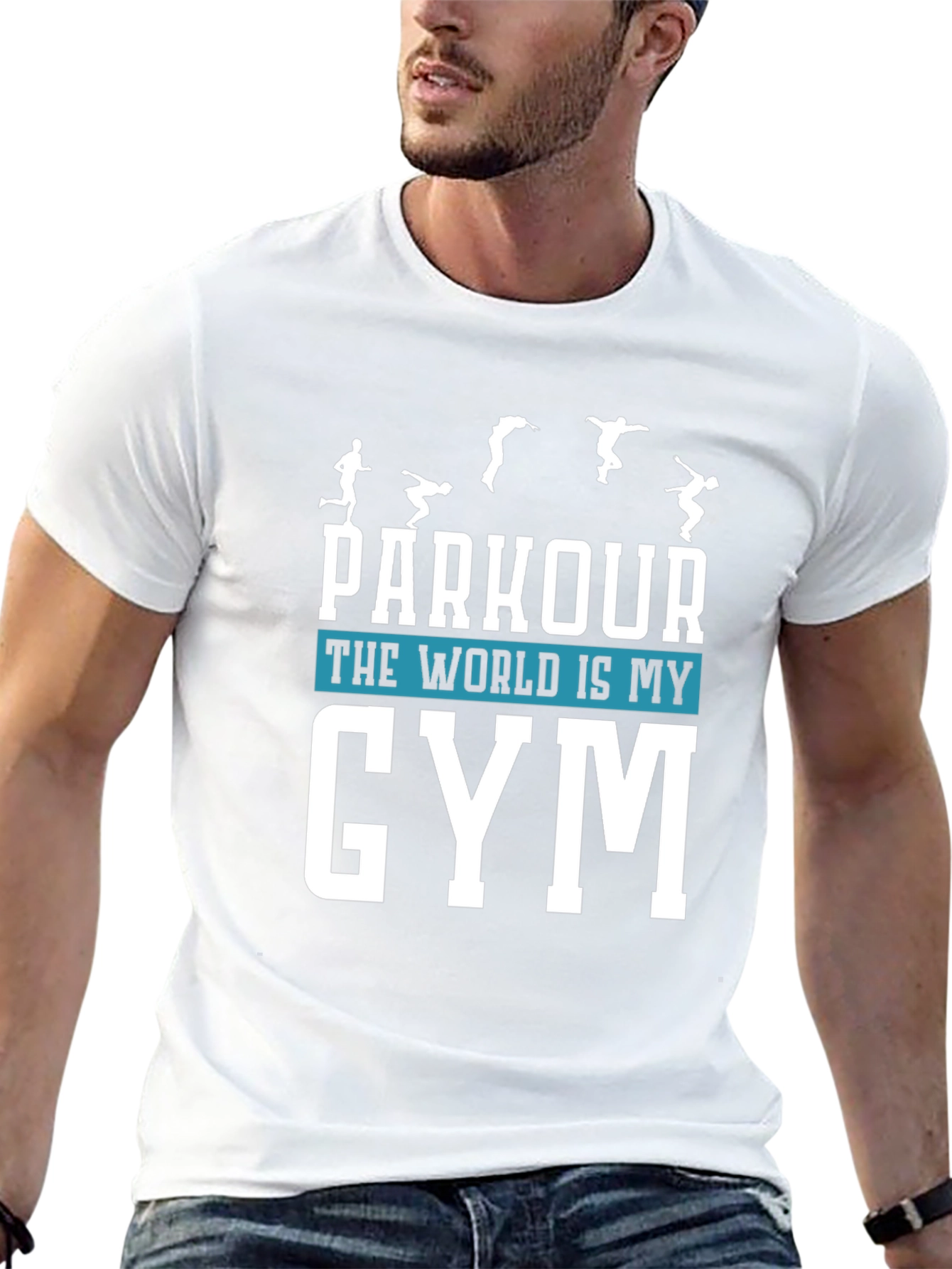 Parkour The World is My Gym Graphic T-Shirt