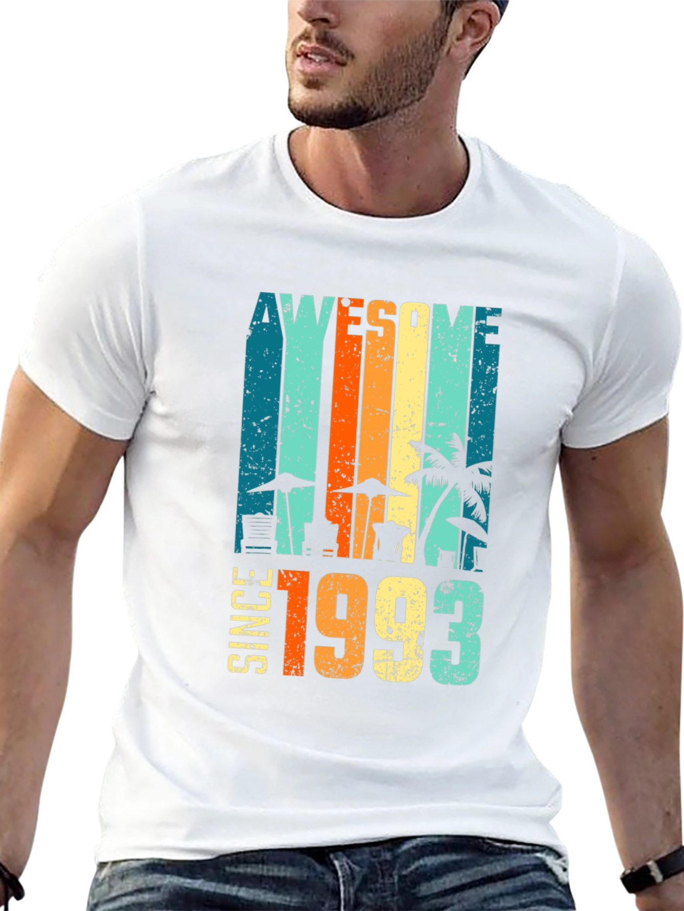 Awesome Since 1993 Beach T-Shirt