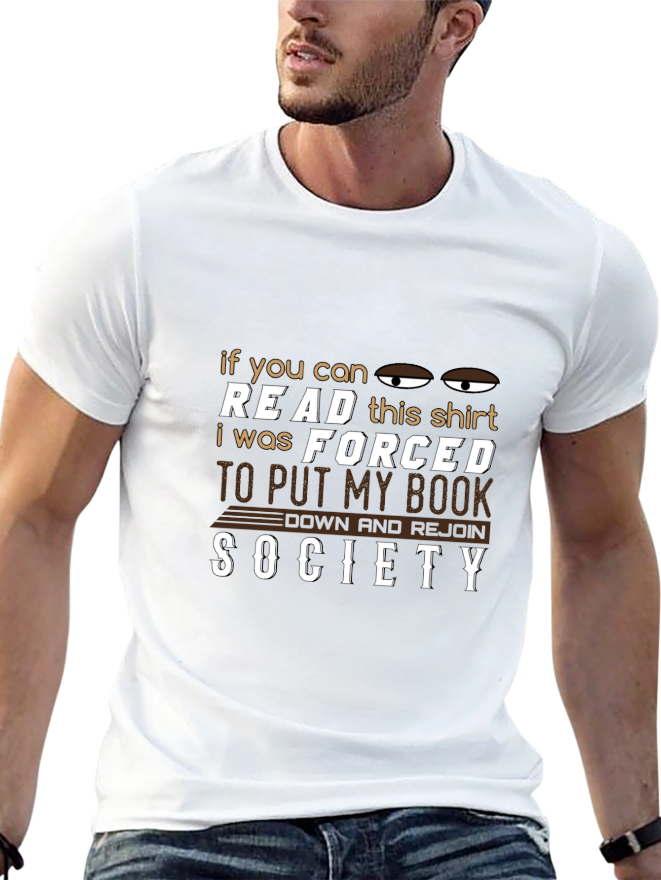 Forced to Put My Book Down T-Shirt