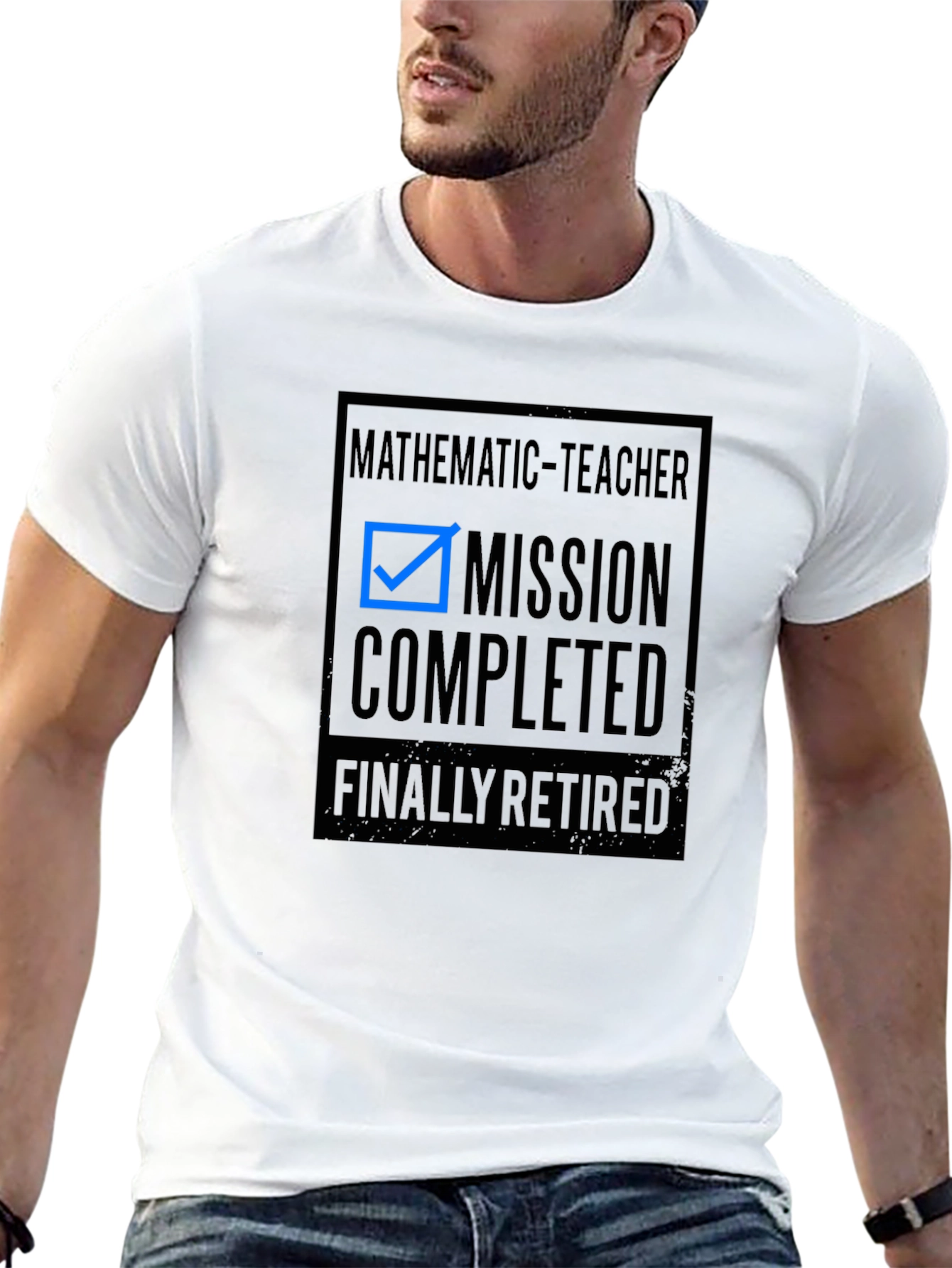 Mission Completed Retired Mathematics Teacher T-Shirt