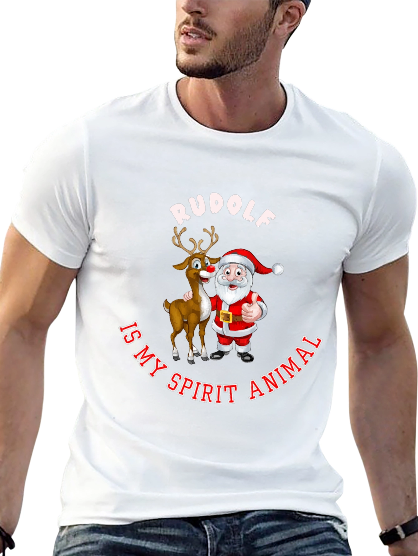 Rudolph Spirit Animal Tee