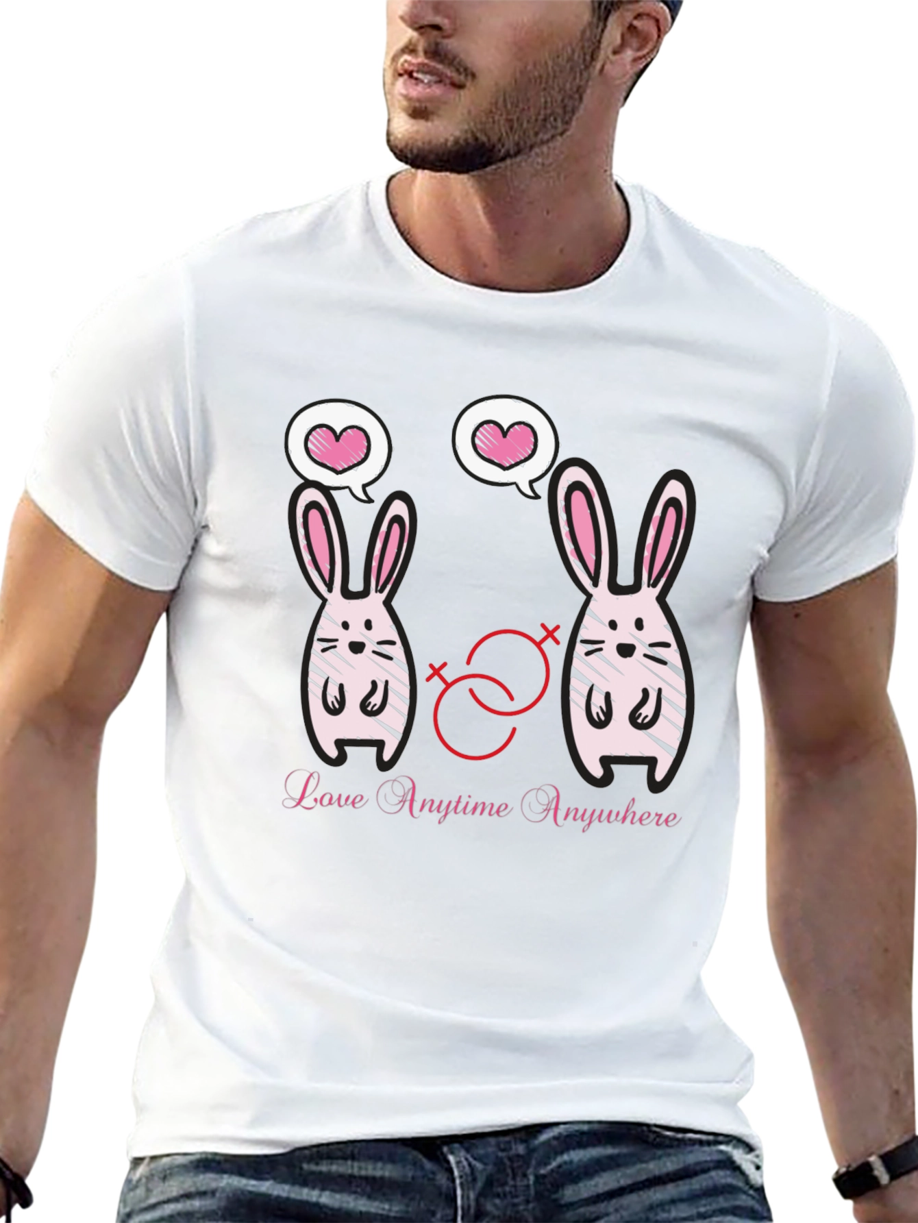 Love Anytime Anywhere Graphic Tee