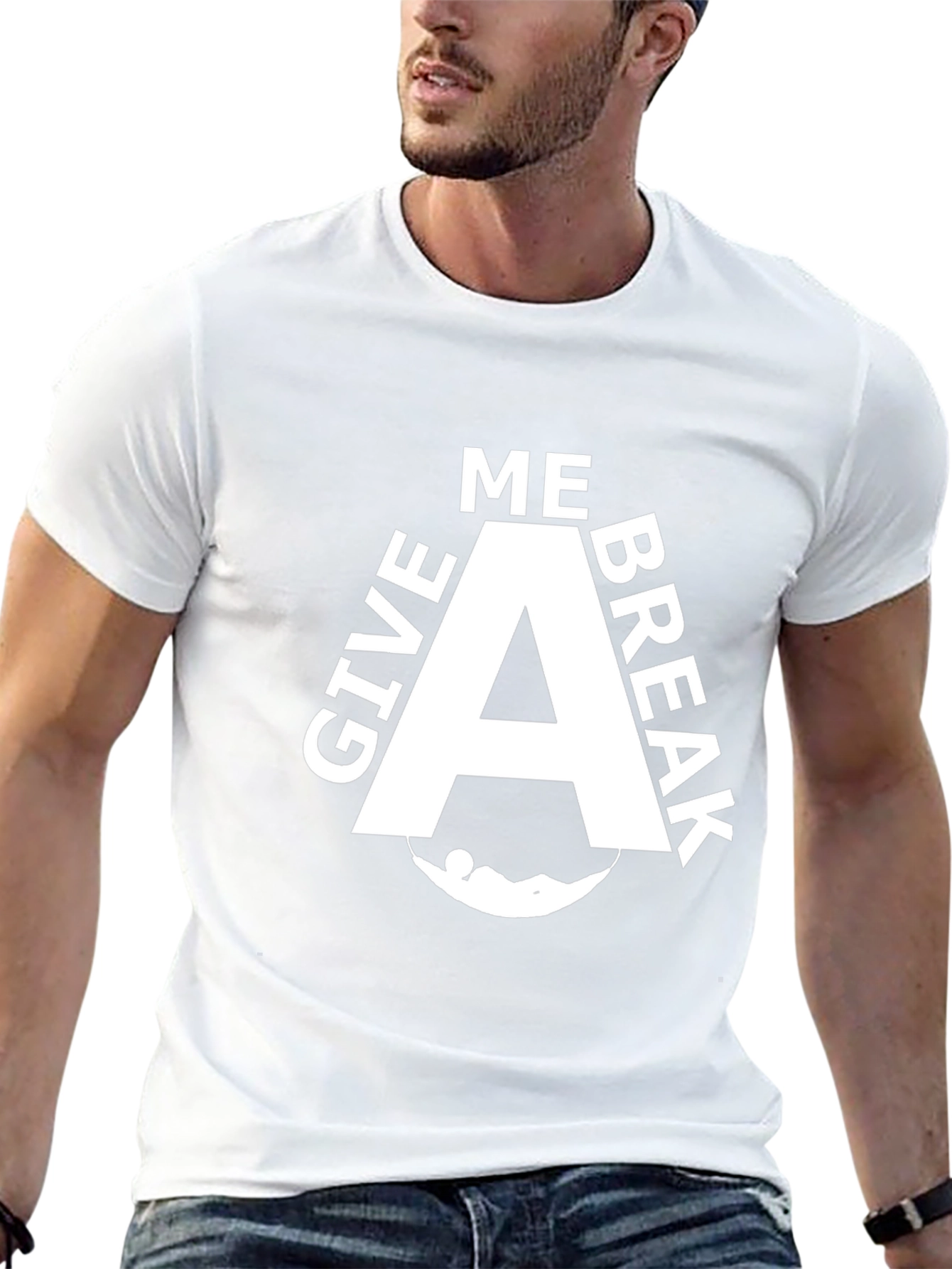 Give Me A Break T-Shirt - Relaxing Hammock Design