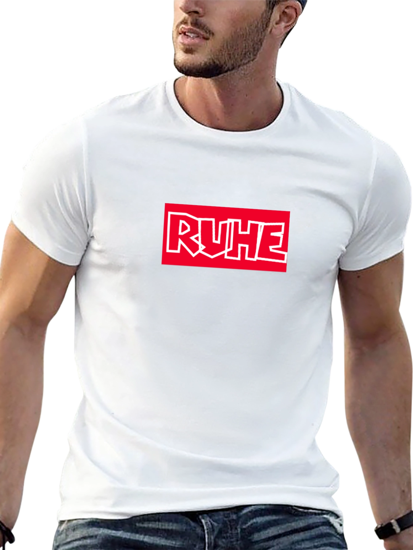 RUHE Graphic Tee - Bold Streetwear Style