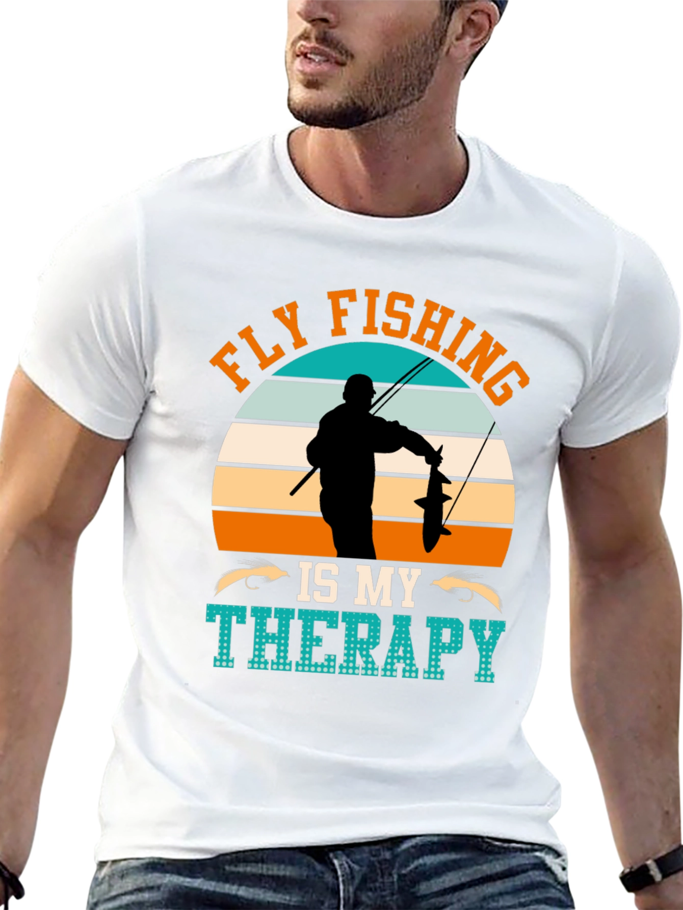 Fly Fishing Is My Therapy T-Shirt