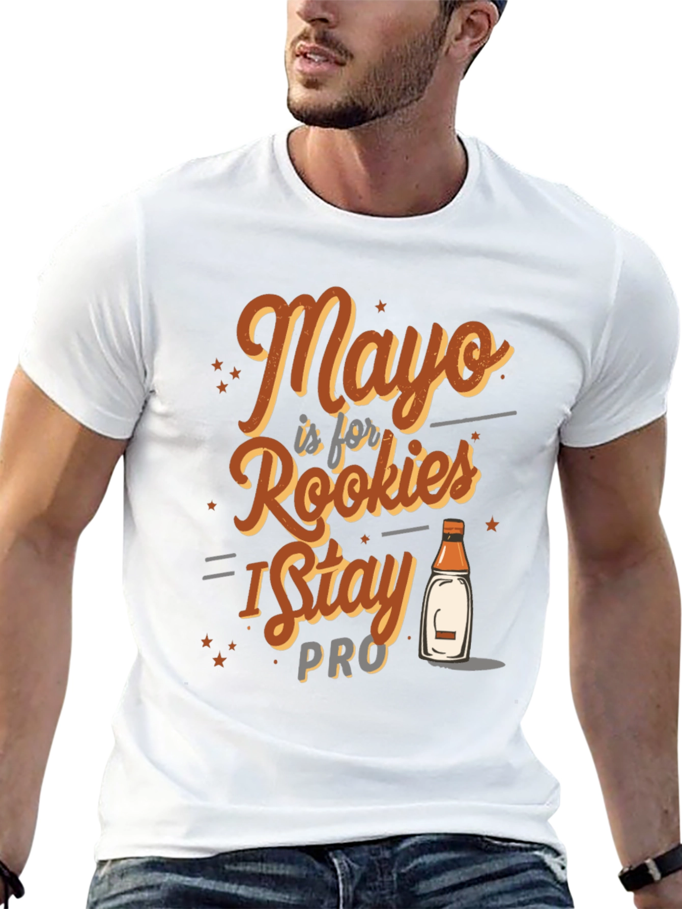 Mayo is for Rookies I Stay Pro T-Shirt