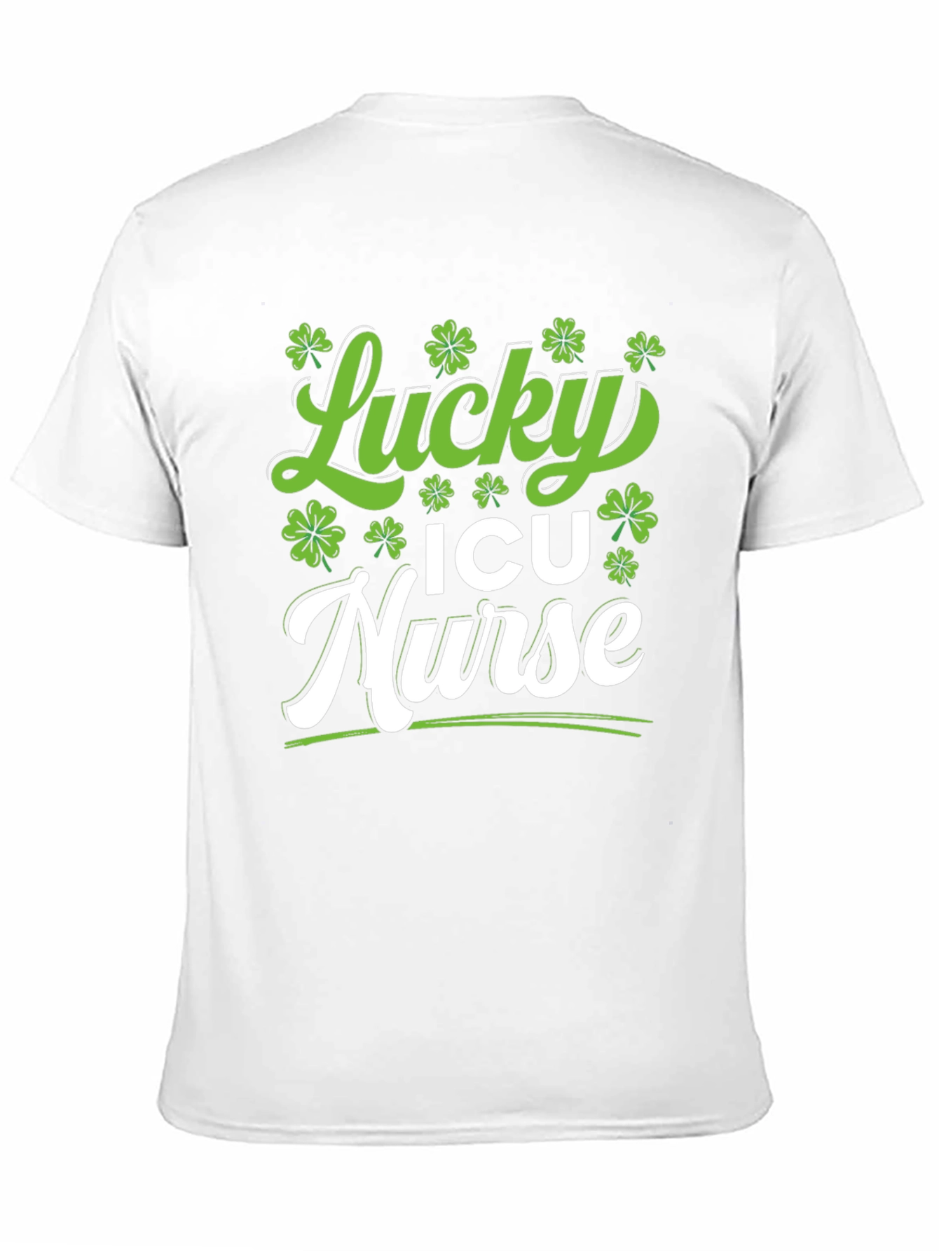 Lucky ICU Nurse St. Patricks Day T-Shirt