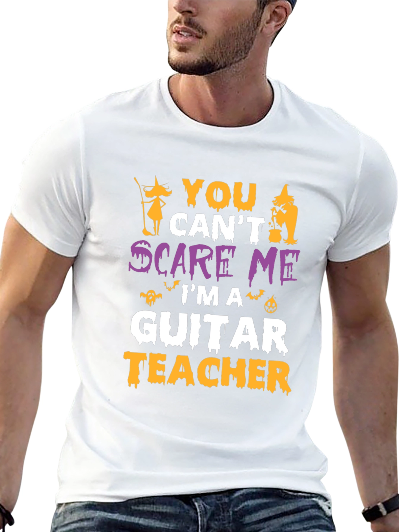 Halloween Guitar Teacher T-Shirt