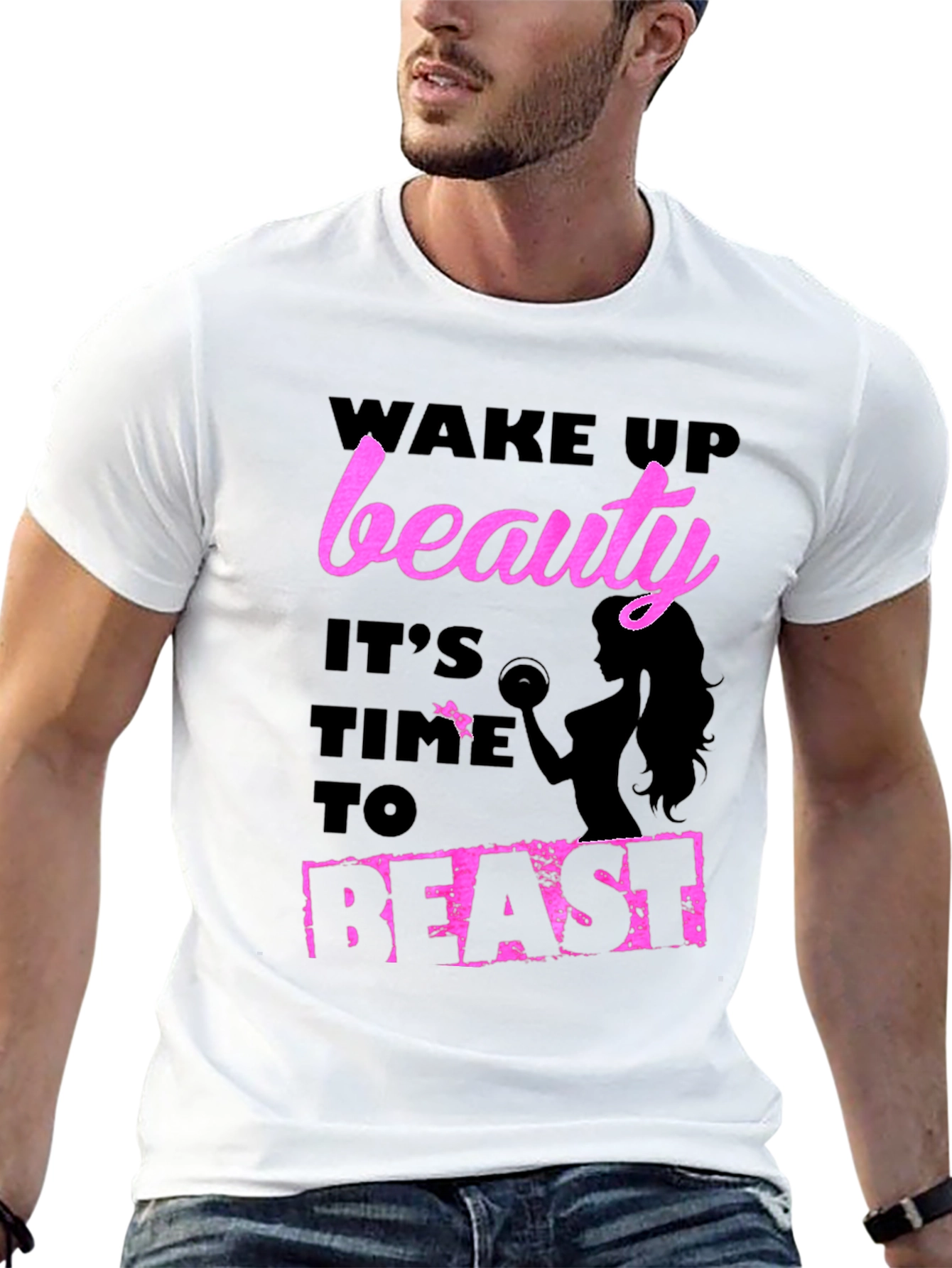 Wake Up Beauty Beast Mode T-Shirt