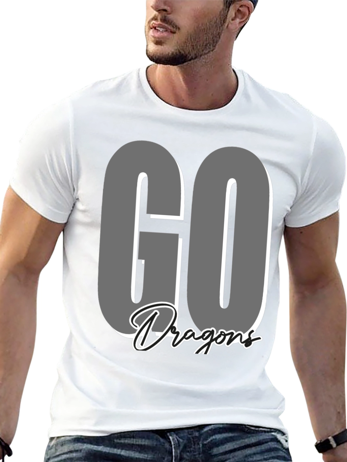 Go Dragons Graphic T-Shirt